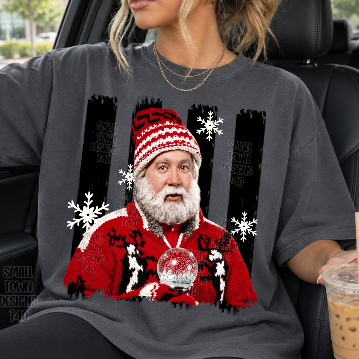 DTF PRINT - Santa Character