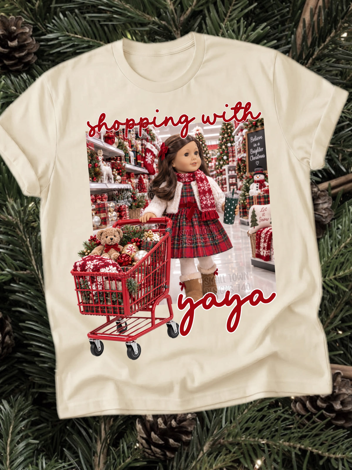 DTF PRINT - Shopping with YaYa
