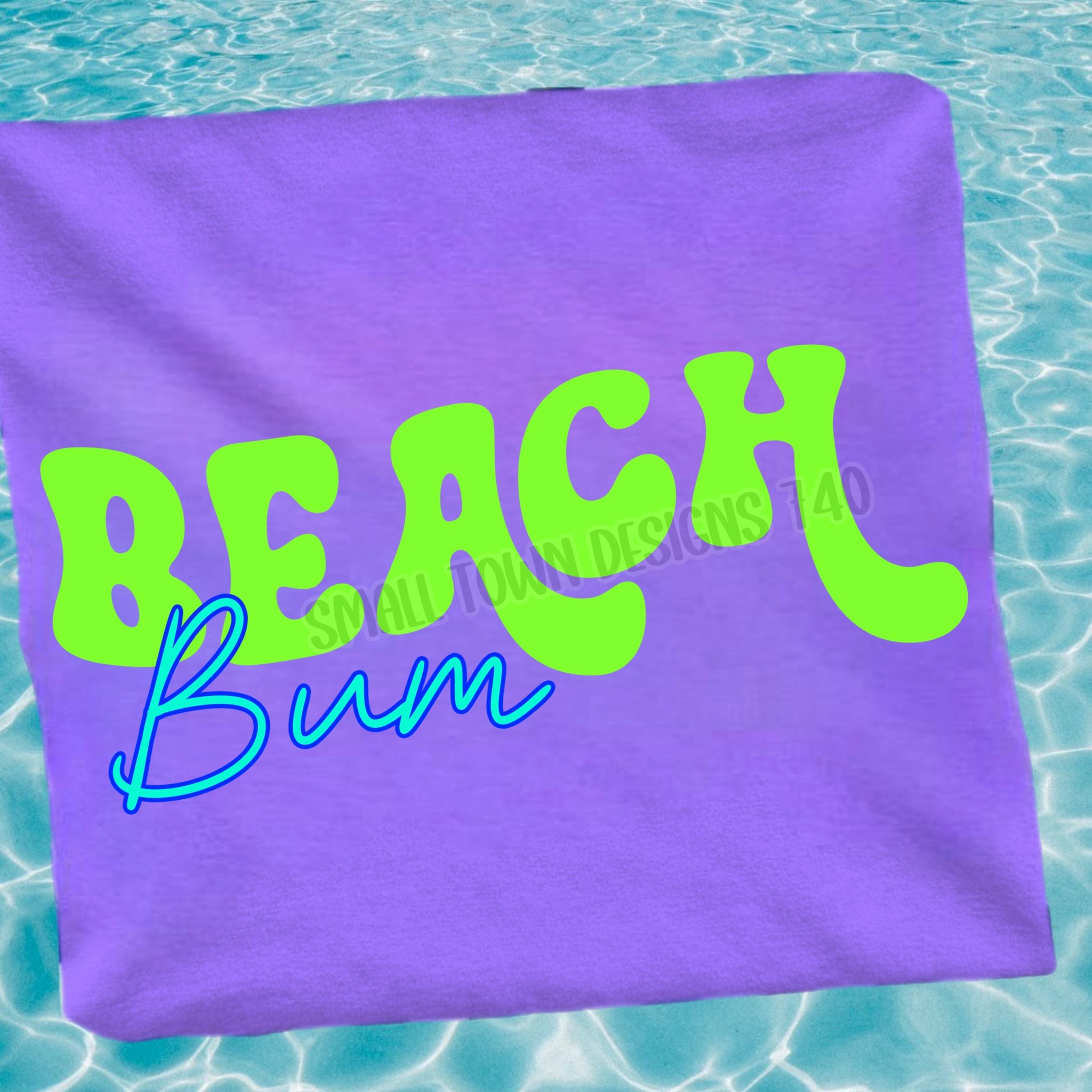 DTF PRINT Dog Days T-Shirt Beach Bum