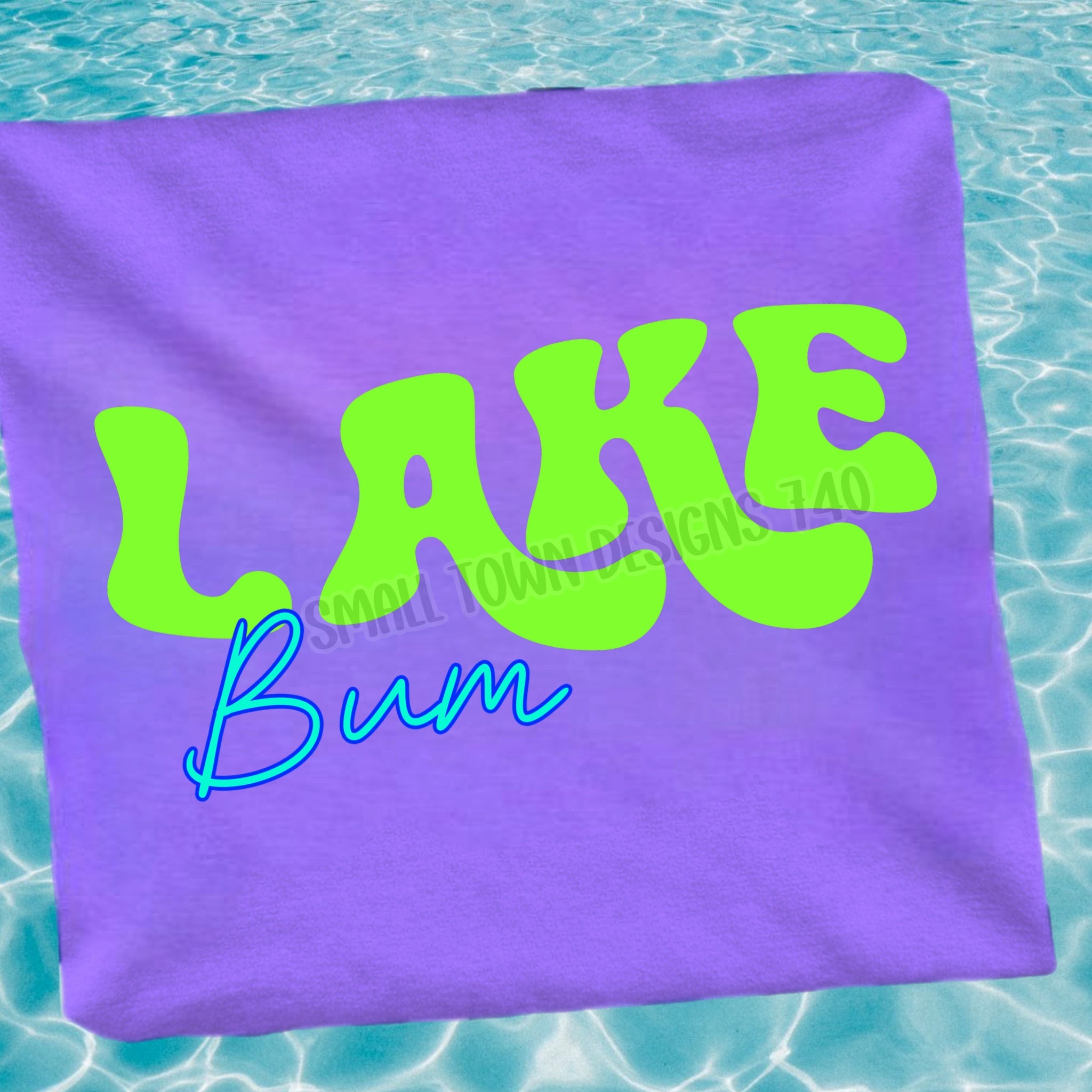 DTF PRINT Dog Days Lake Bum