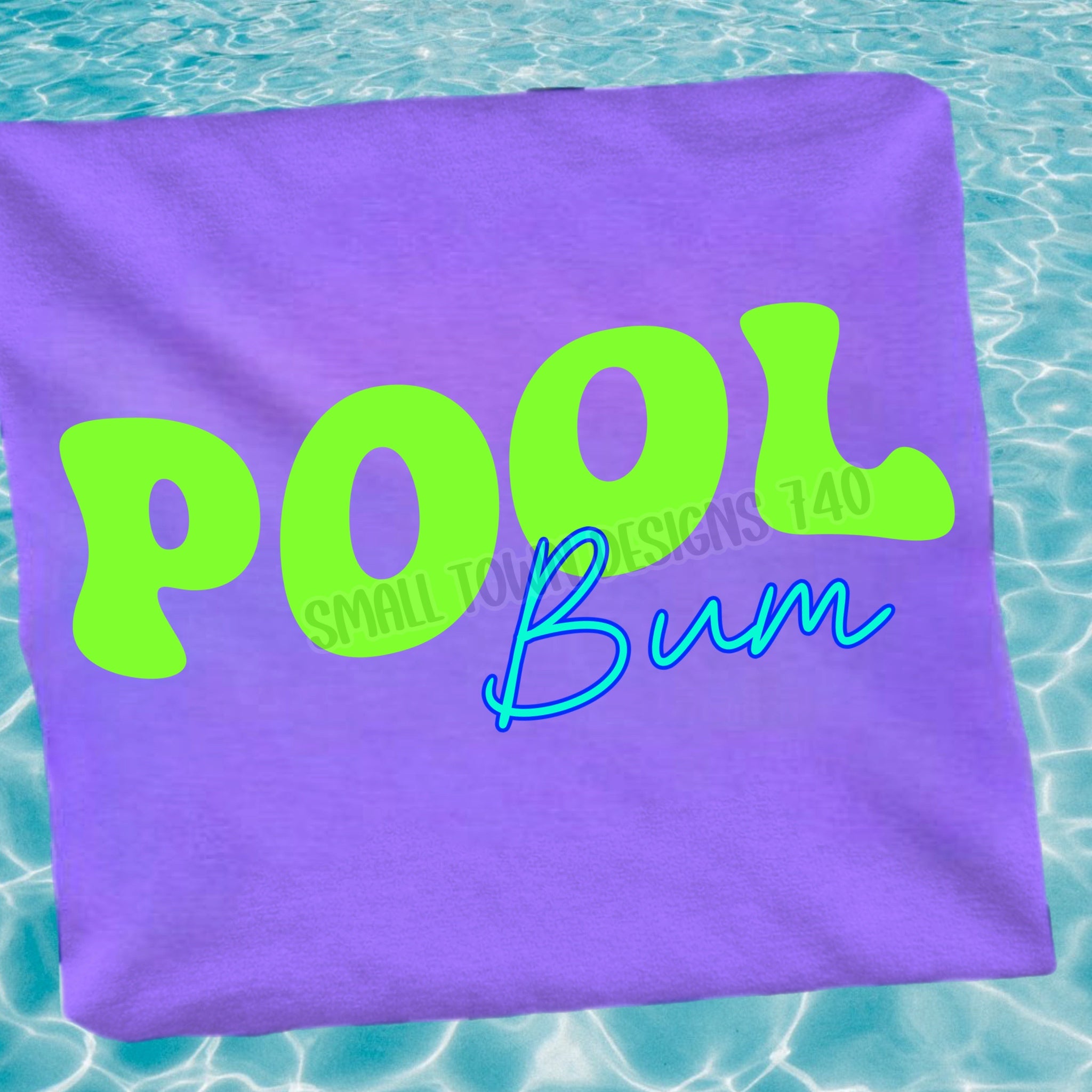 DTF PRINT Dog Days Pool Bum