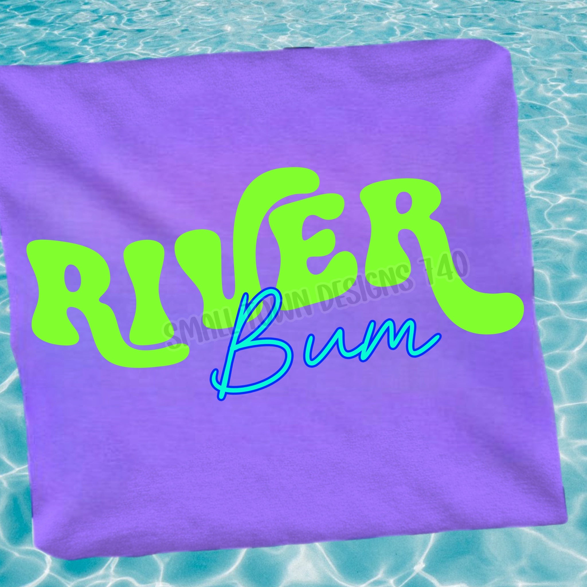 DTF PRINT Dog Days River Bum