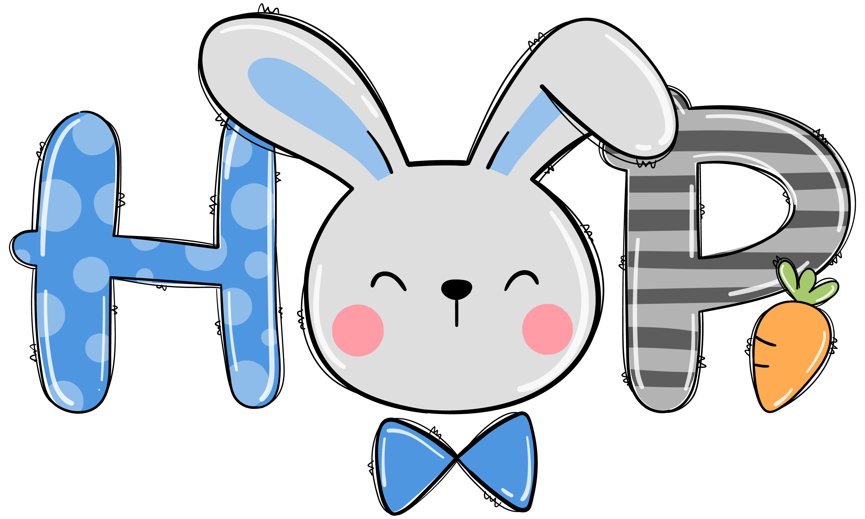 HTV Prints - Boy Easter Hop - The Vinyl Haus