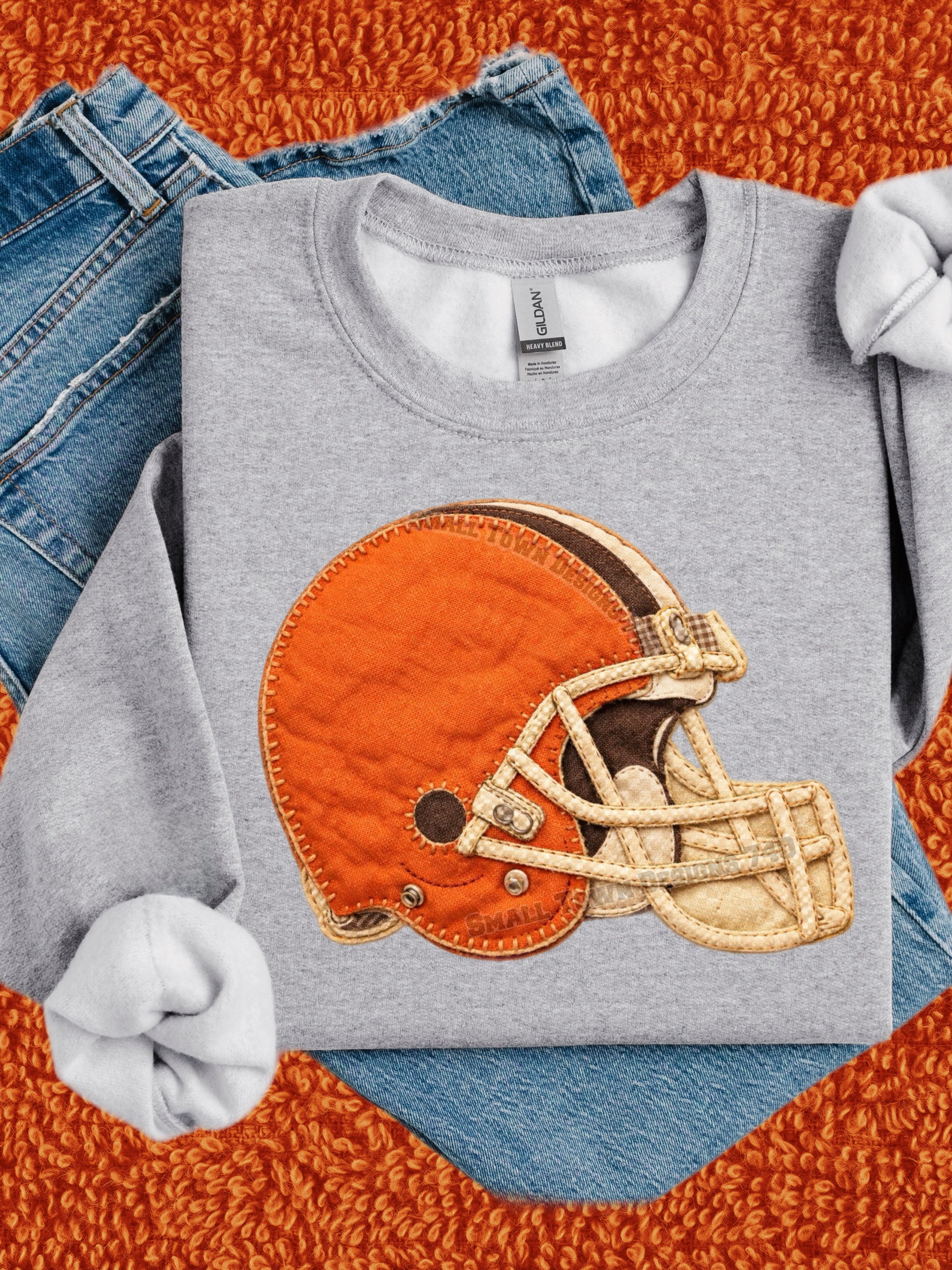 DTF Print Cleveland Browns Quilted Main image