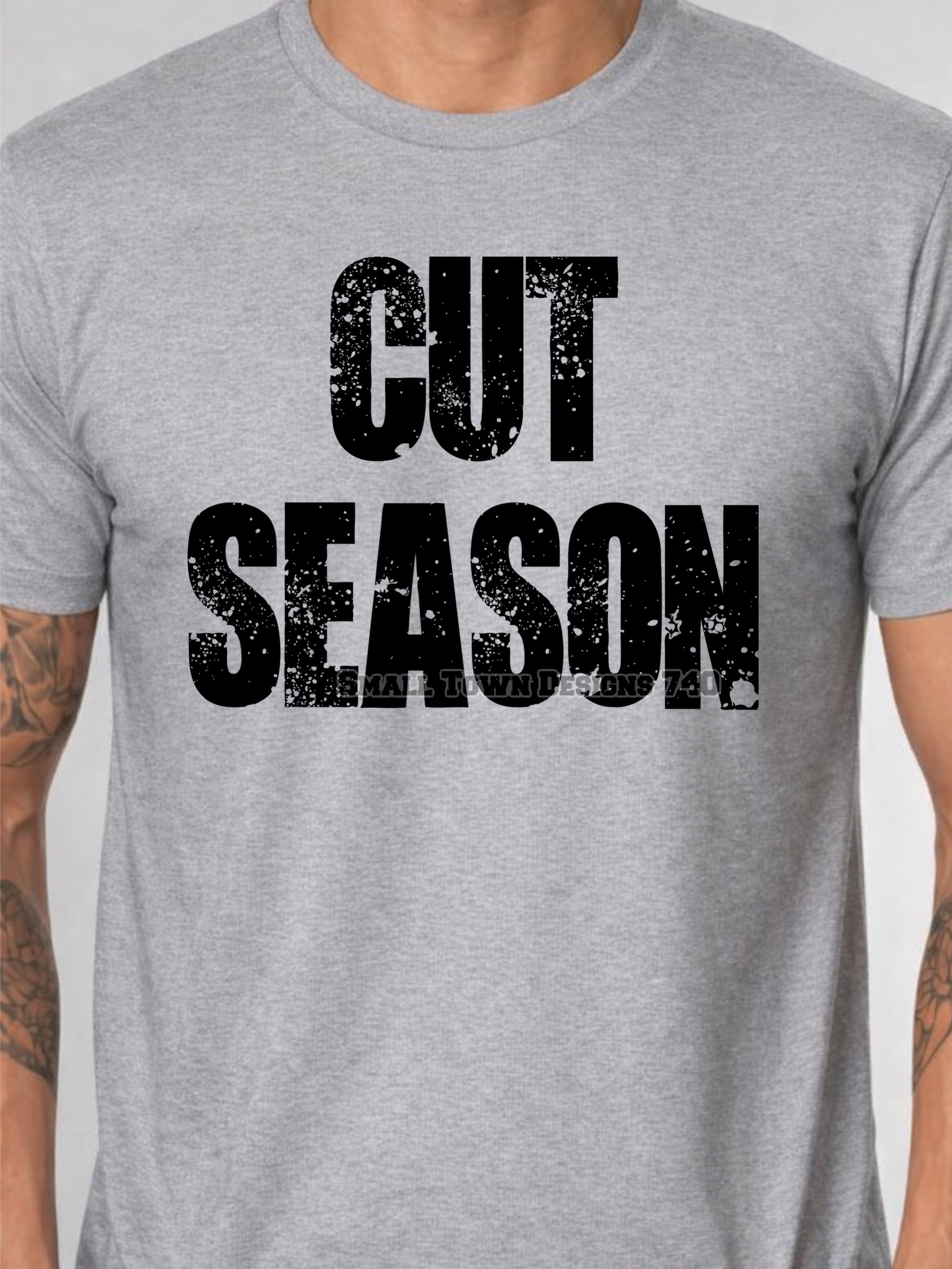 DTF Print Cut Season, distressed Main image