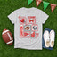 DTF PRINT - Football Canyon Go Cougars Bow Helmet