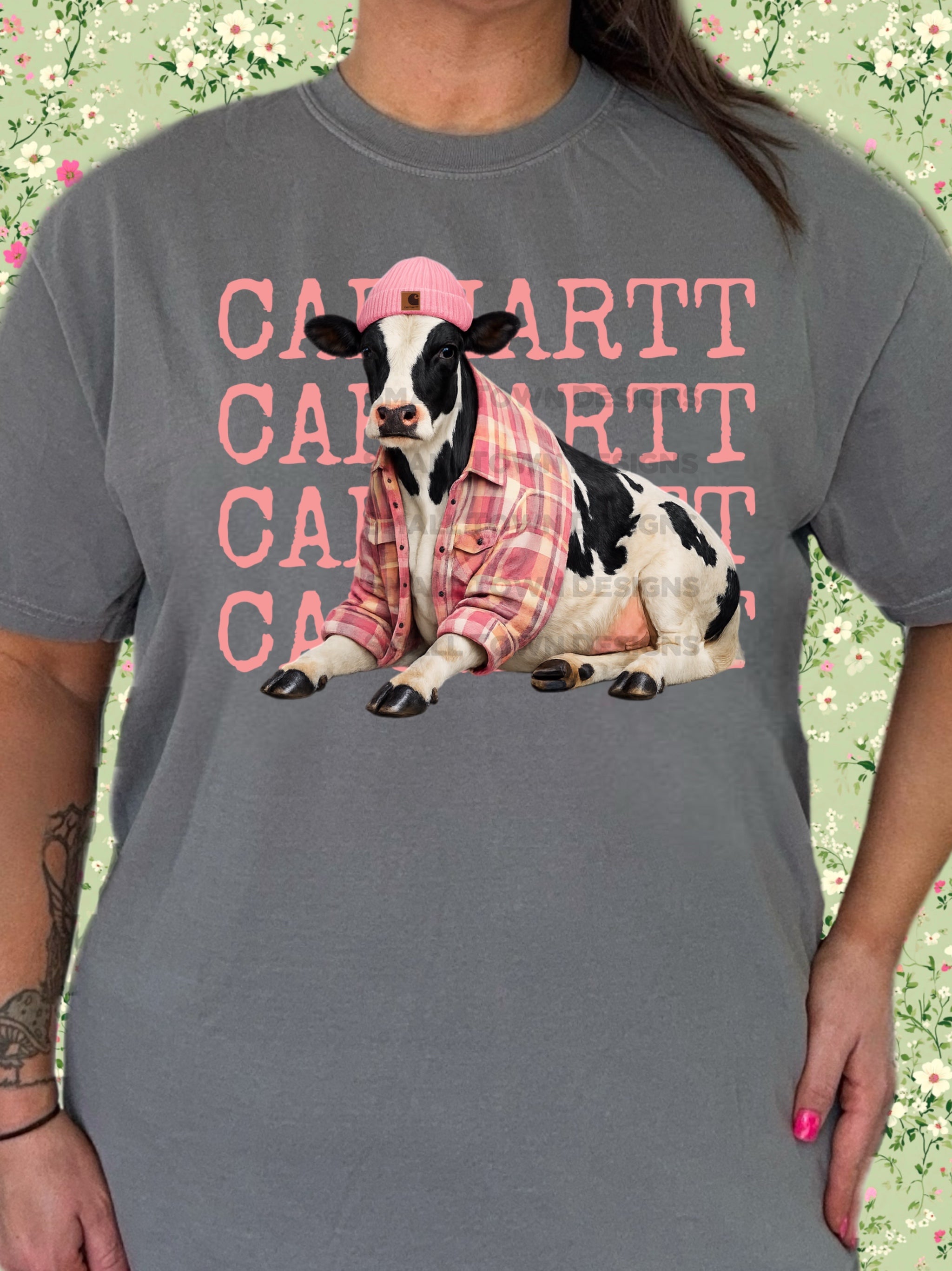DTF Print Carhartt Cow Main image