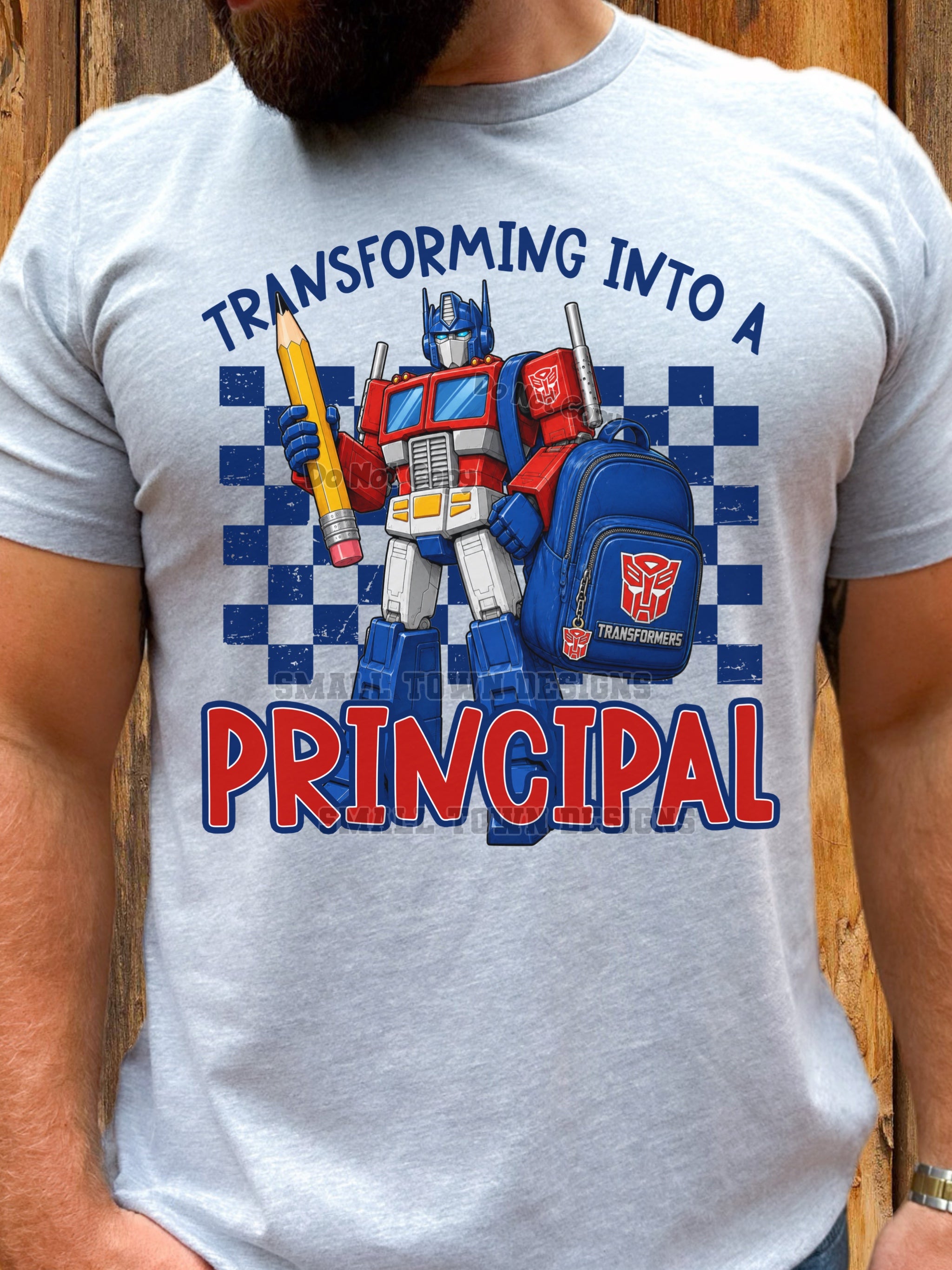 DTF PRINT - Back to School Principal Transformers Main image