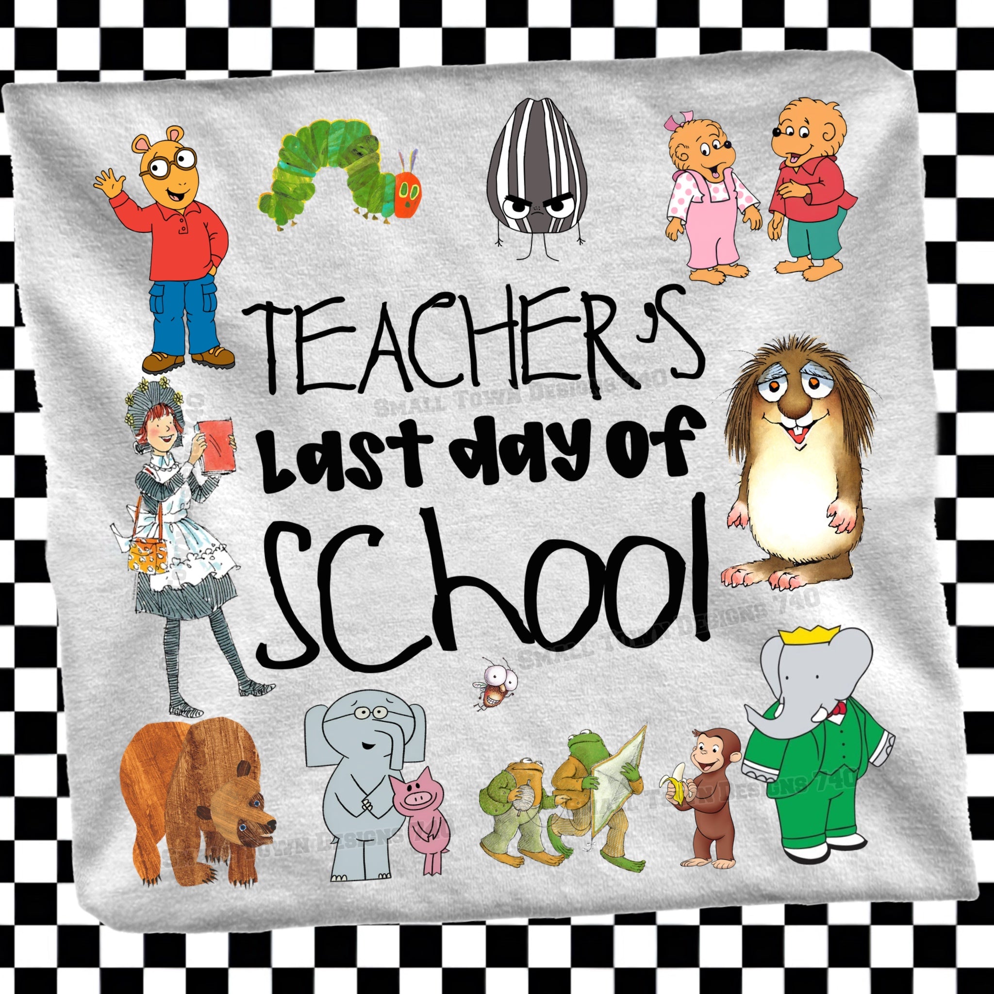 DTF PRINT - Back to School Teacher's Last Day of School Main image
