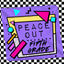 DTF PRINT - Back to School Peace Out Fifth Grade