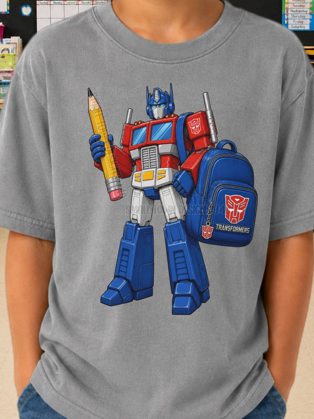DTF PRINT - Back to School Transformers Main image