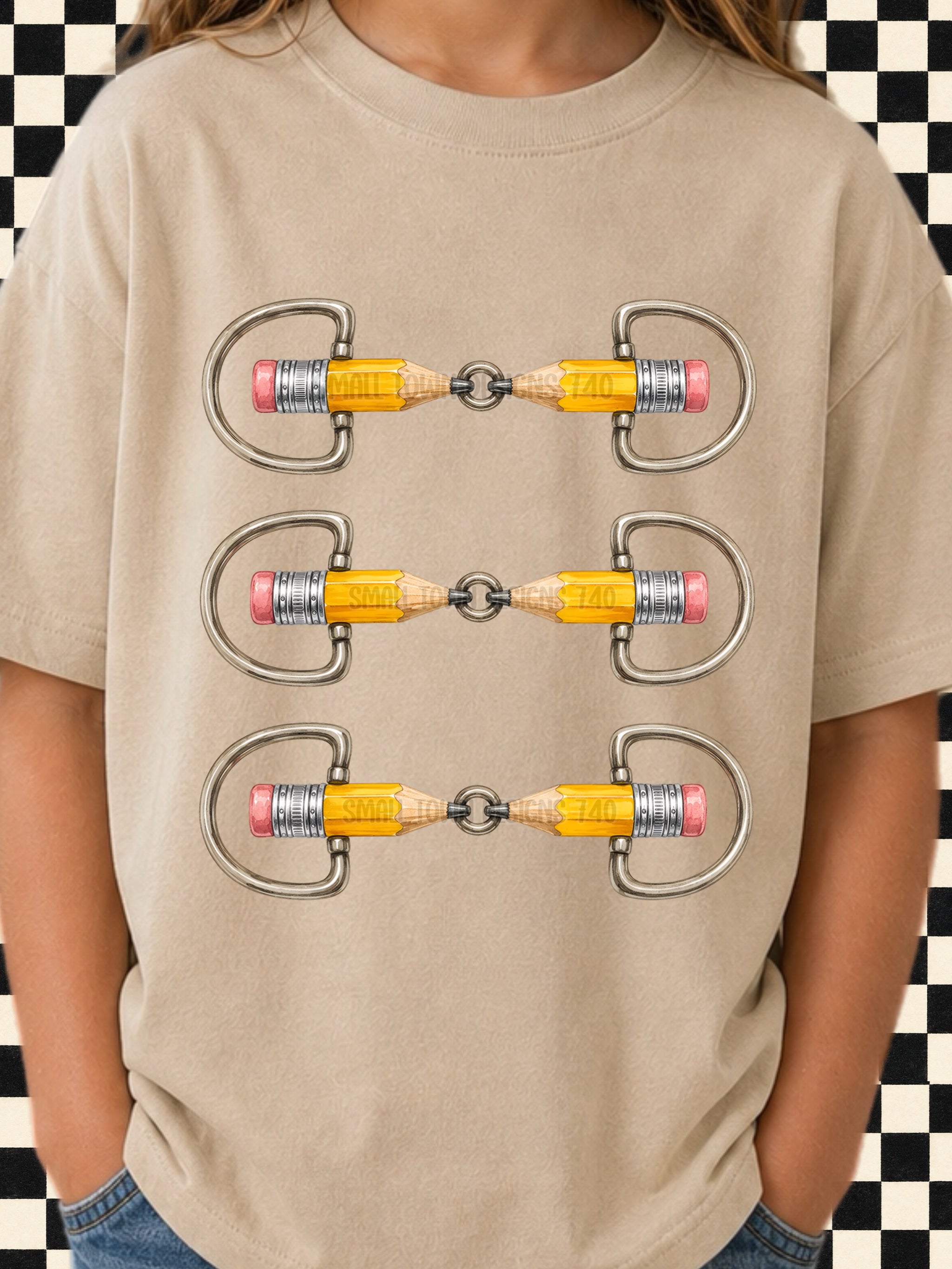 DTF PRINT - Back to School Luxury Inspired Teacher Print Main image