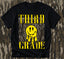 DTF PRINT - Back to School Third Grade Dripping Smiley Face