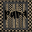 DTF PRINT - Back to School Para Checkerboard Bow