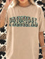 DTF PRINT - Back to School Principal Animal Print