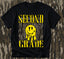 DTF PRINT - Back to School Second Grade Dripping Smiley Face