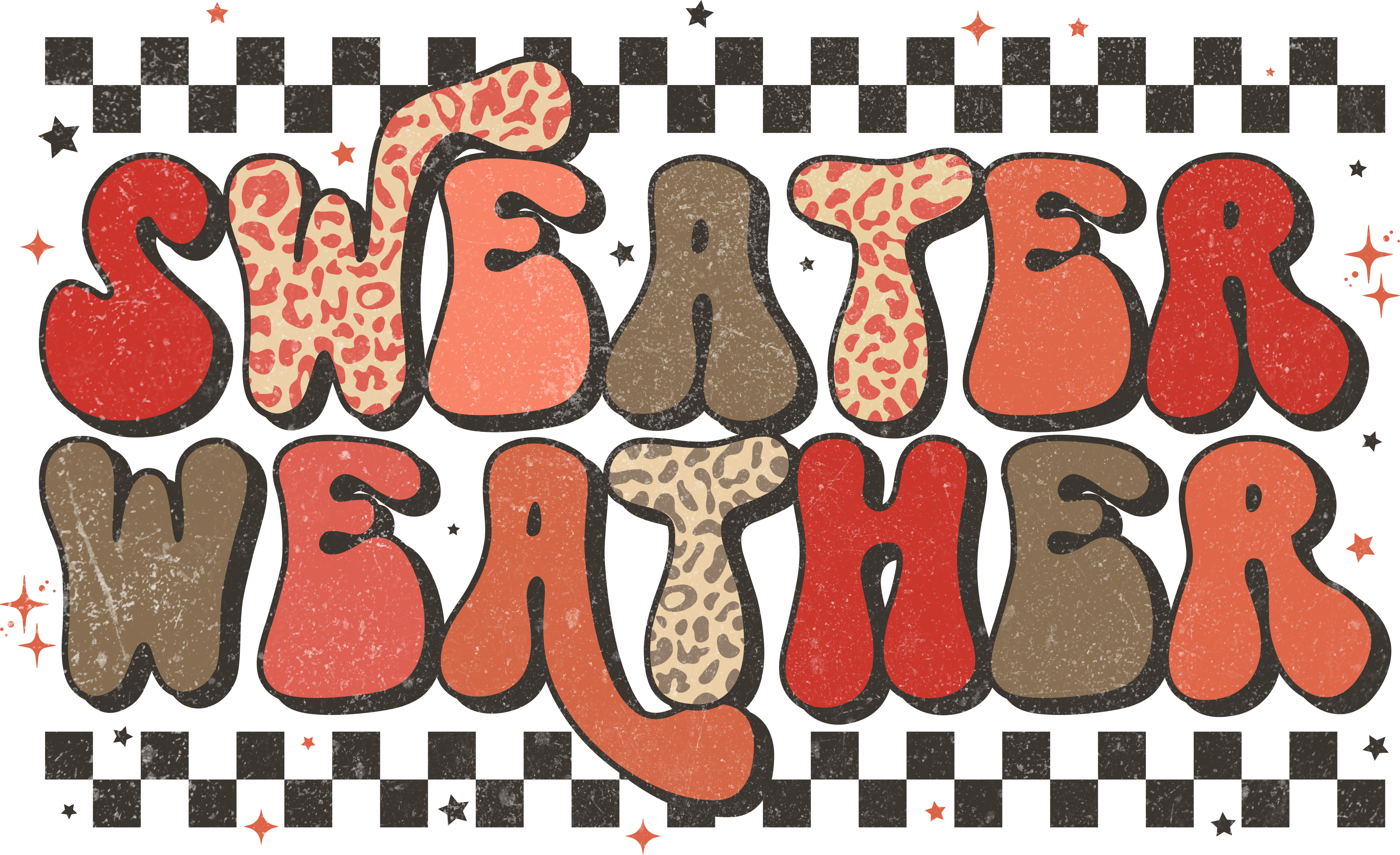 Sublimation Prints - Sweater Weather - The Vinyl Haus Main image