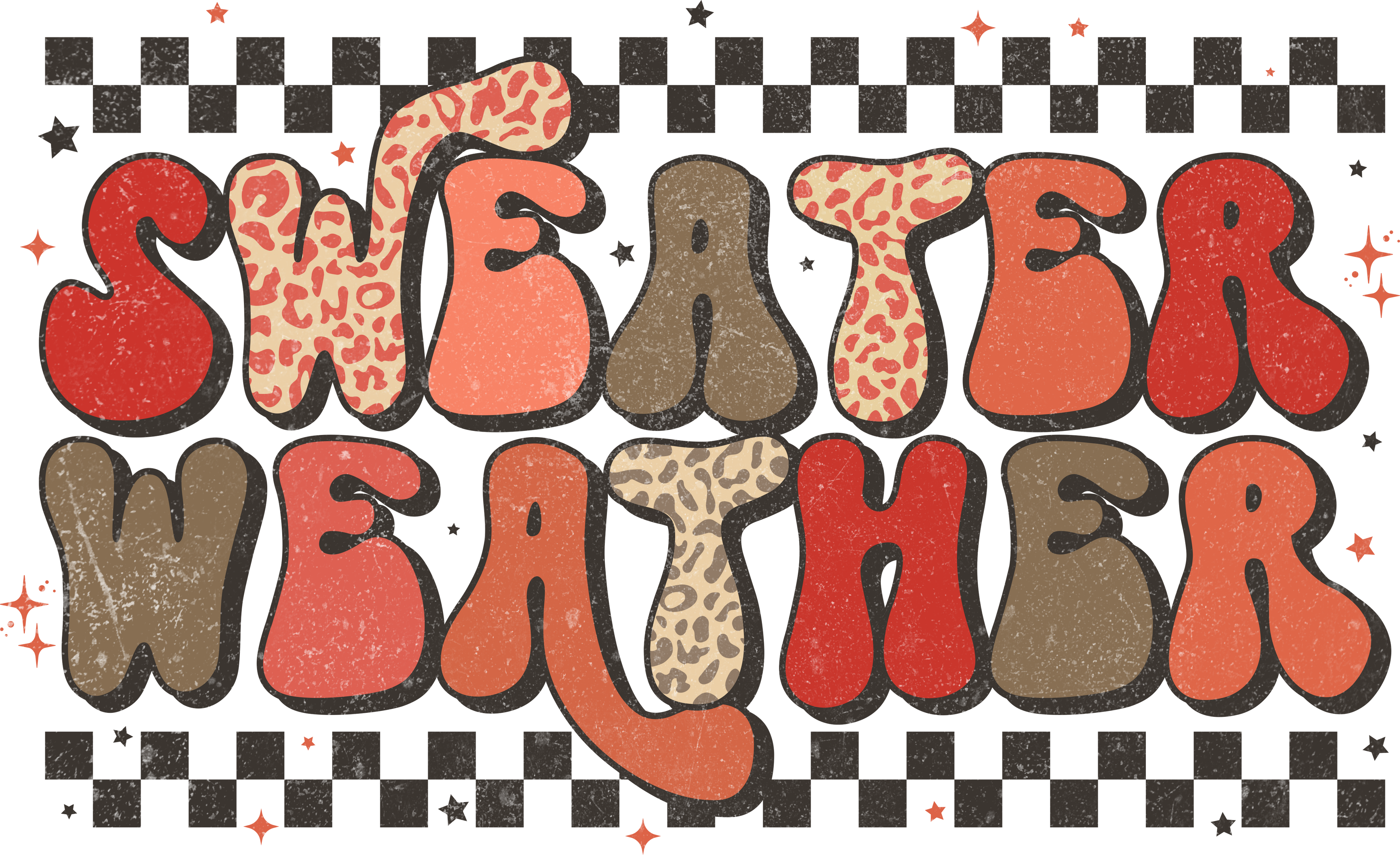 Sublimation Prints - Sweater Weather - The Vinyl Haus