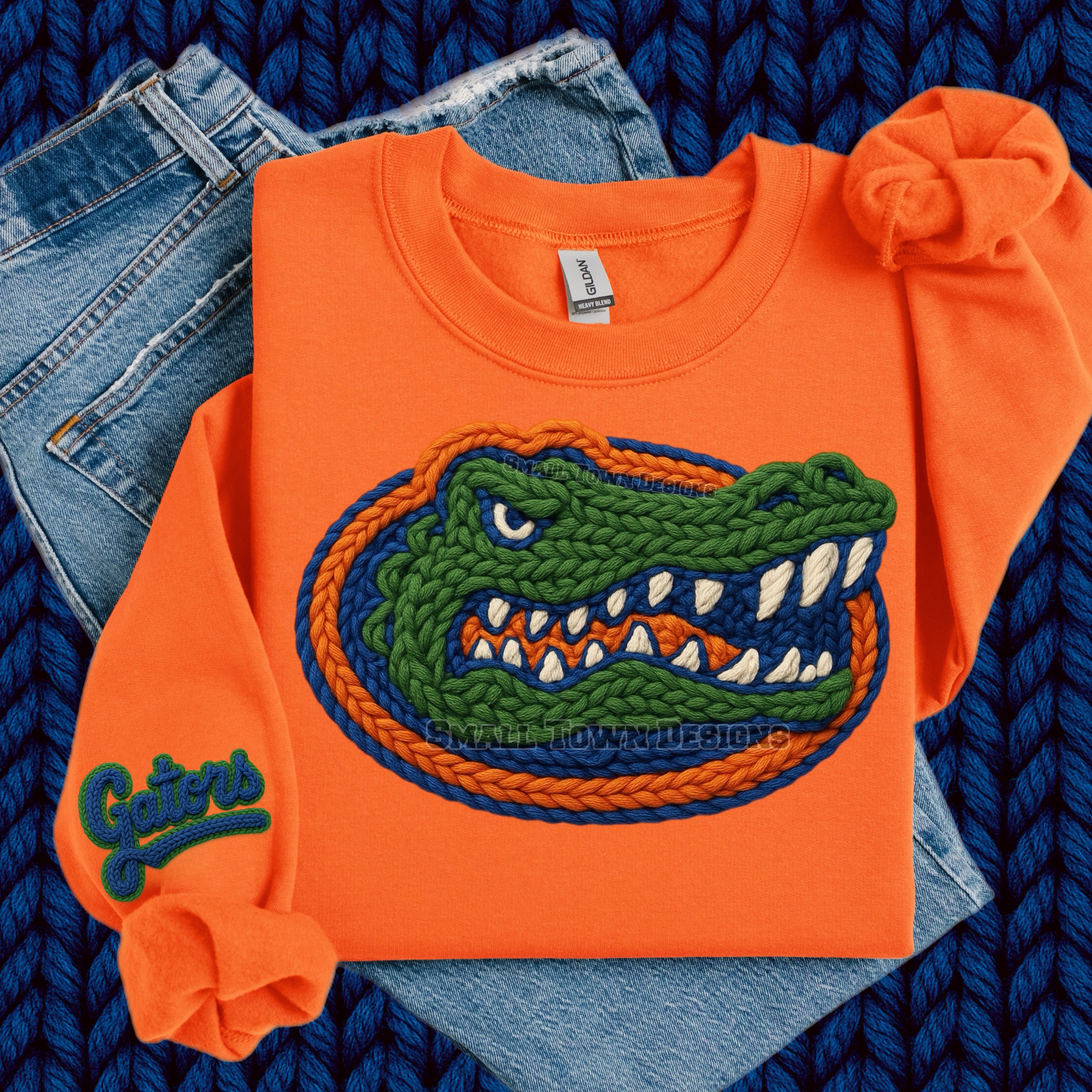 DTF Print Florida Gators Yarn