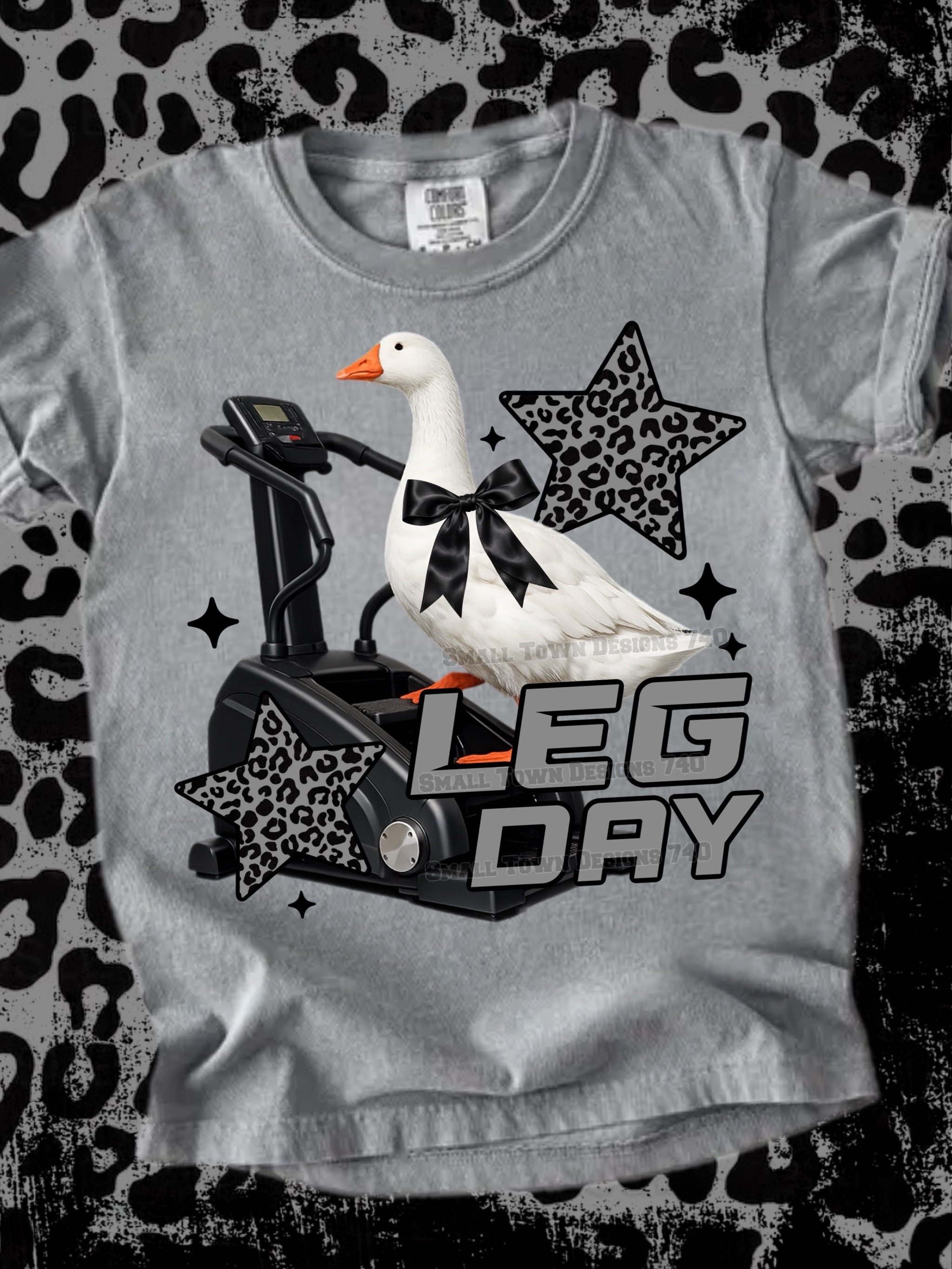 DTF Print Leg Day Goose