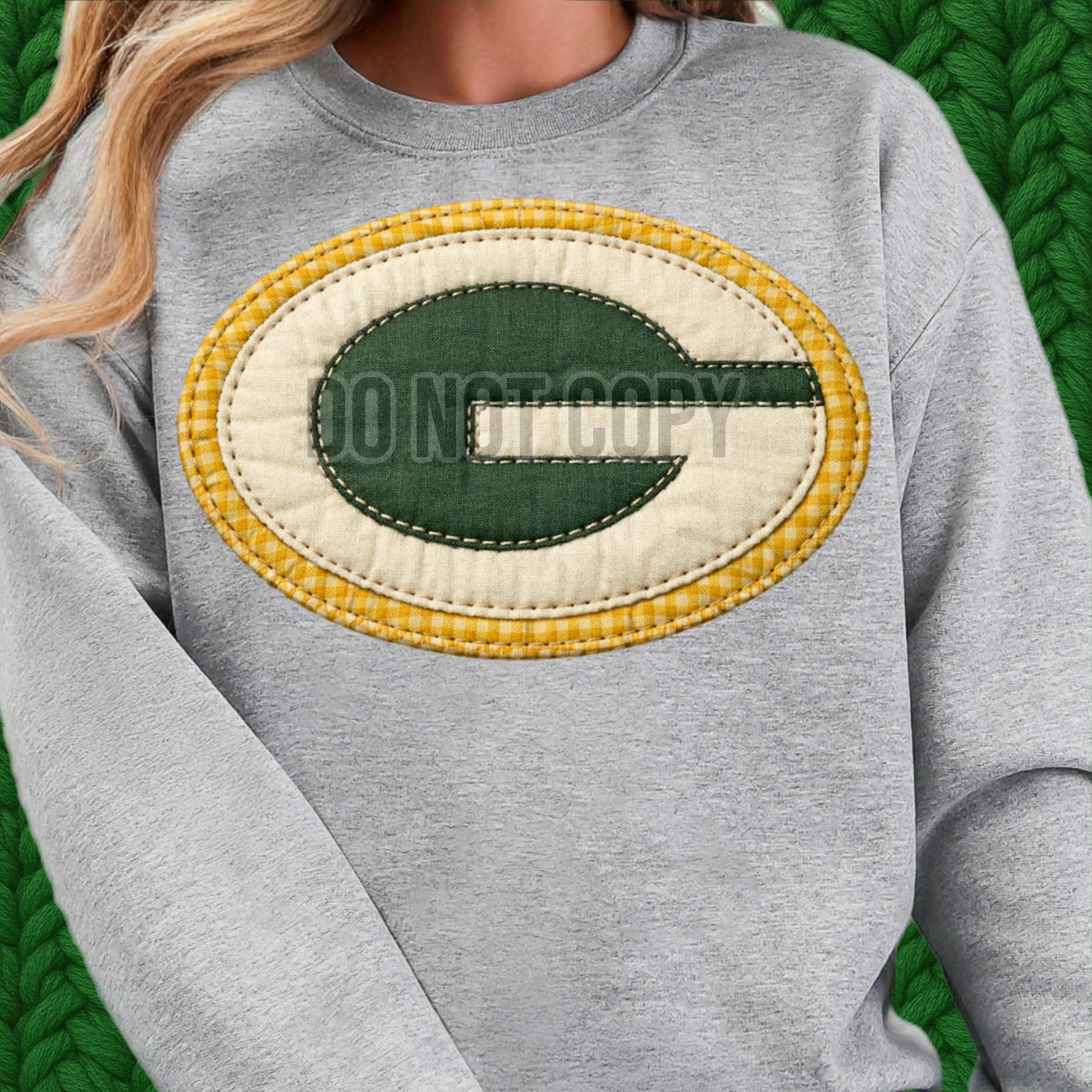 DTF Print Green Bay Packers Quilted Main image
