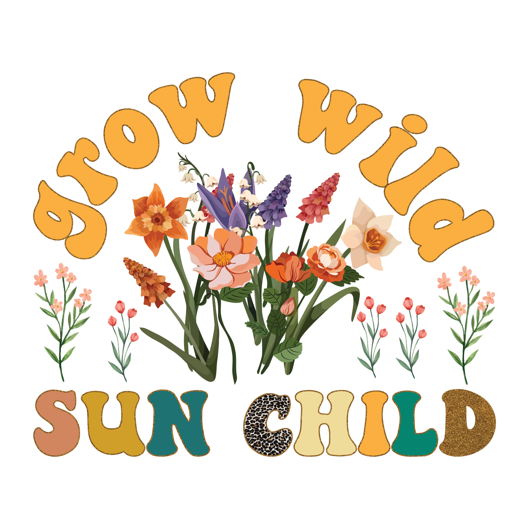 Sublimation Prints - Grow Sun CHild - The Vinyl Haus