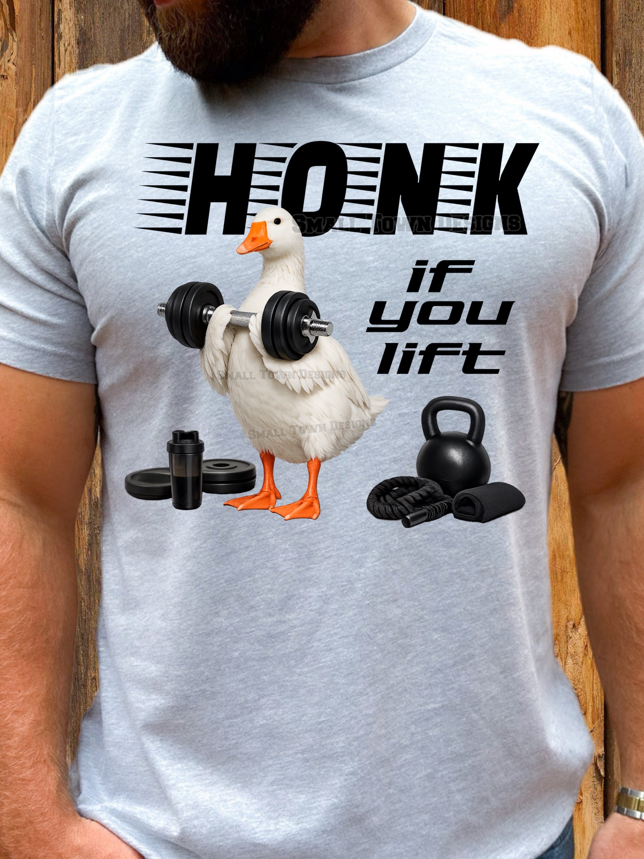 DTF PRINT Honk if you Lift Main image