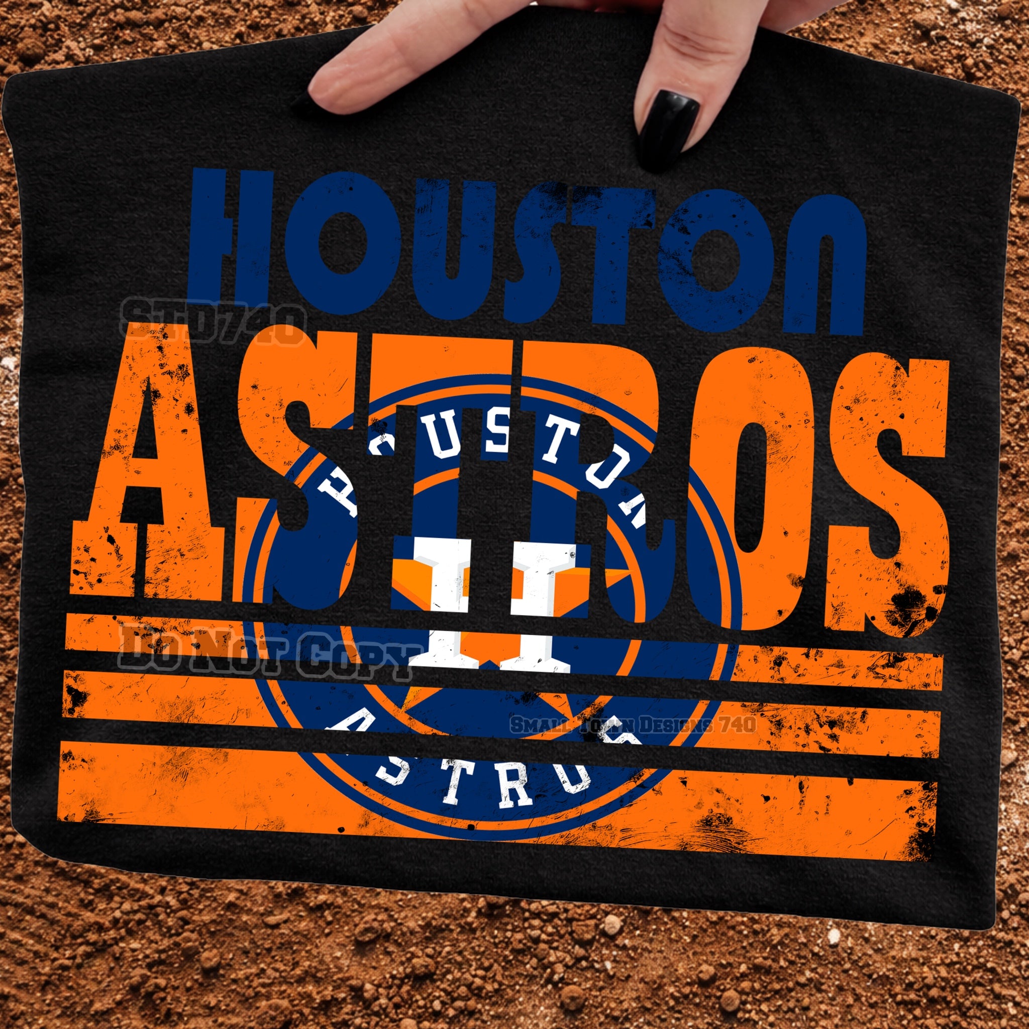 DTF PRINT Houston Astros Overlay