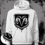 DTF PRINT - Dodge Drippy Hooded Sweatshirt