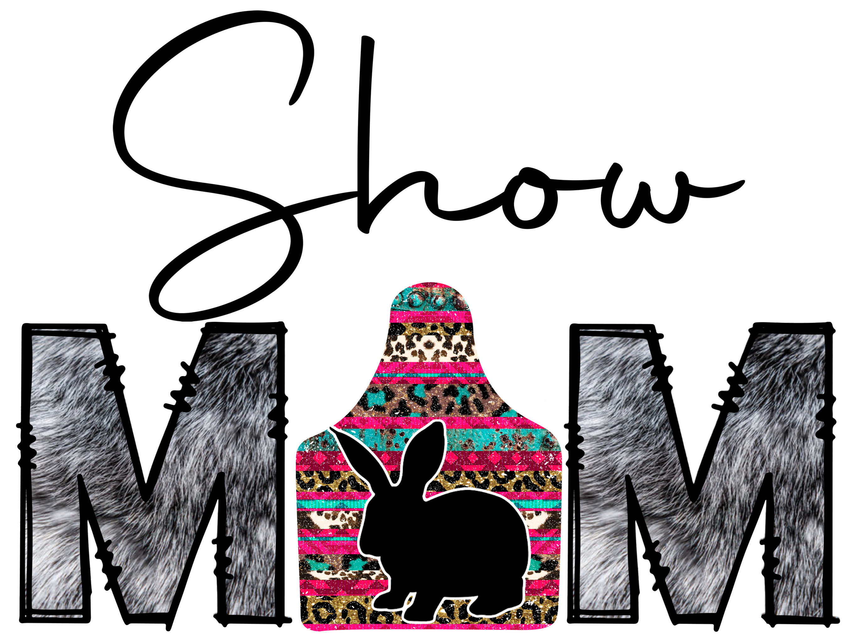 DTF Print-Show Mom Rabbit Main image