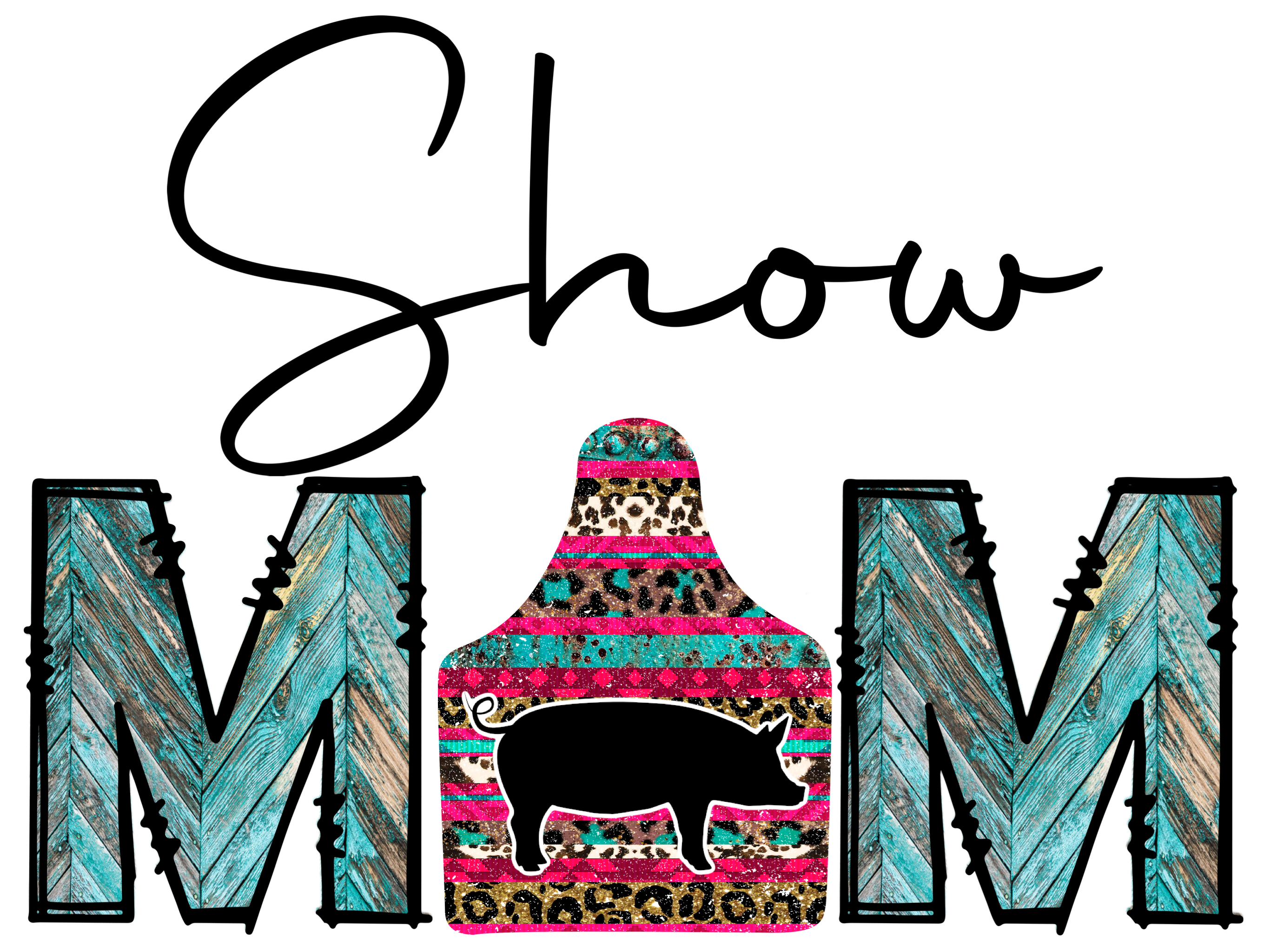 DTF Print-Show Mom Swine Main image