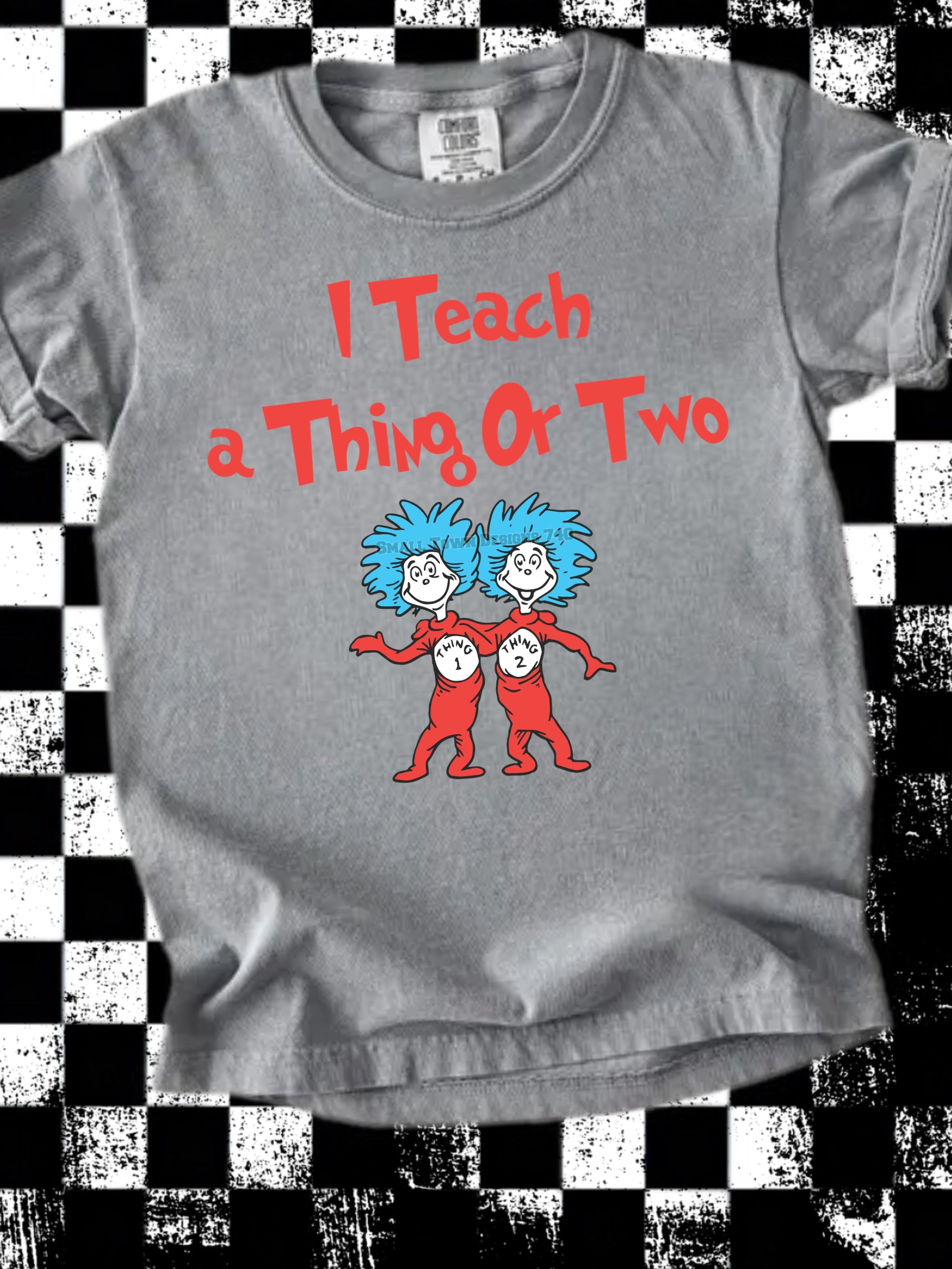 DTF Print I teach a Thing or Two Main image