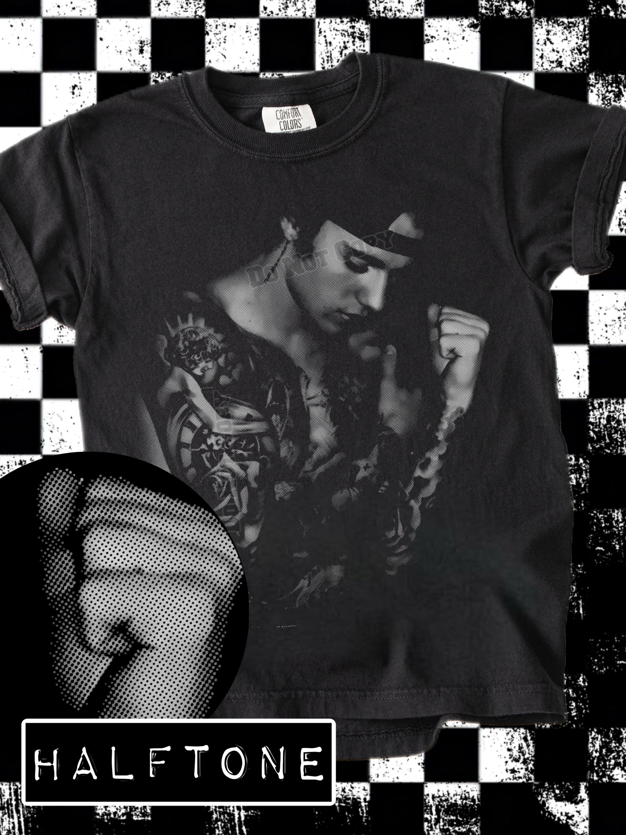 DTF Print Justin Bieber Half Tone Main image