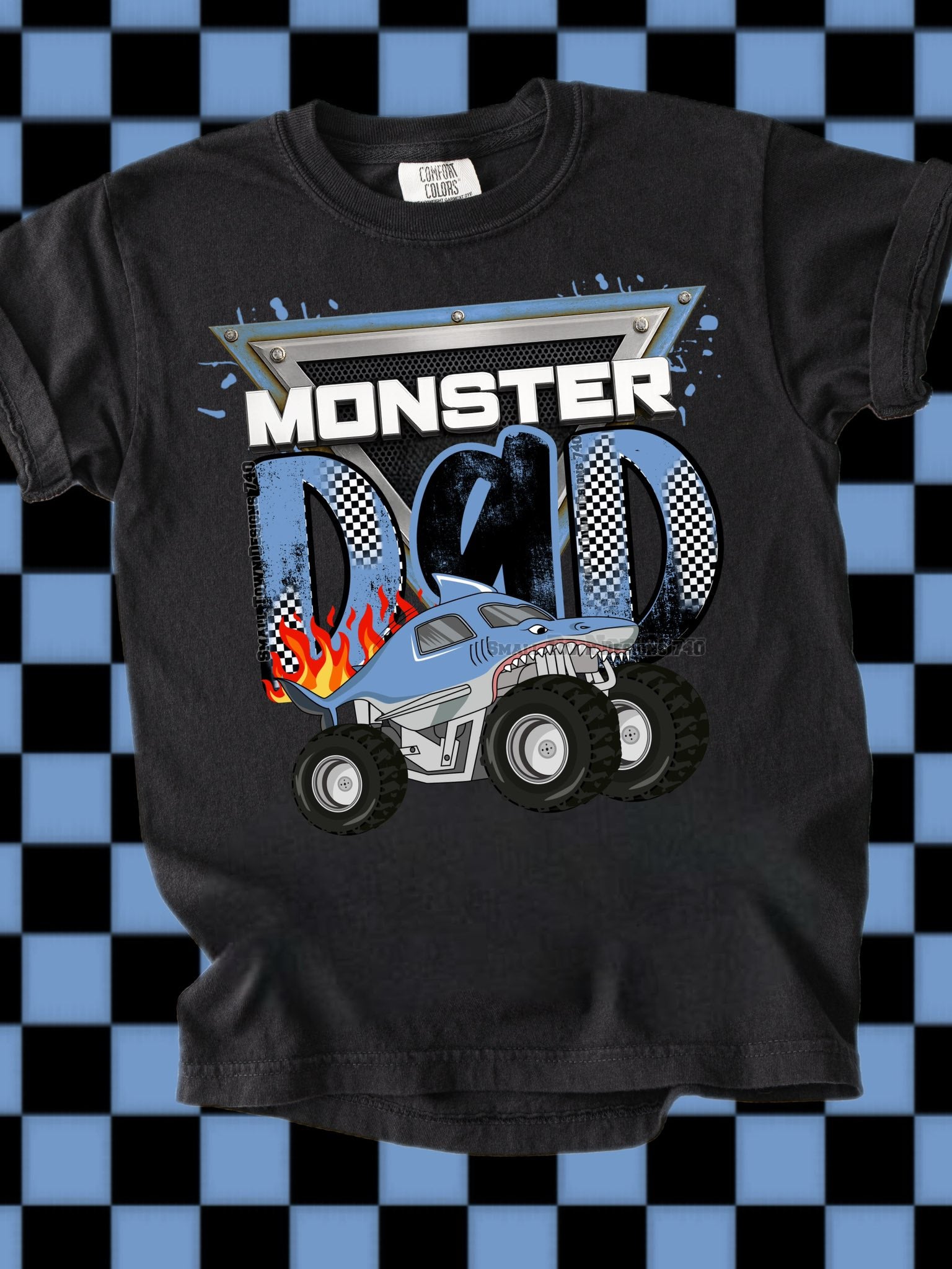 DTF Print Monster Dad Main image