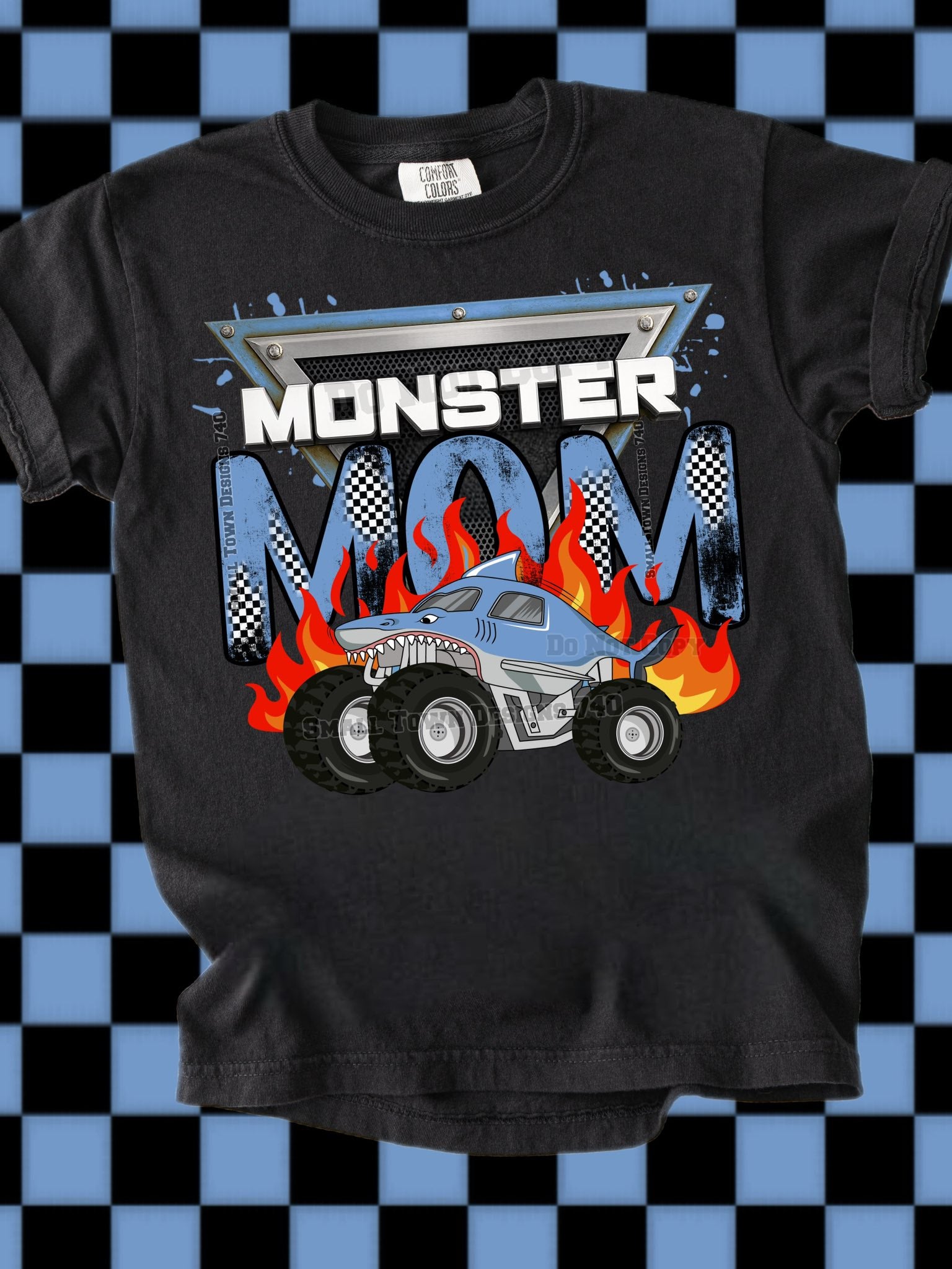 DTF Print Monster Mom