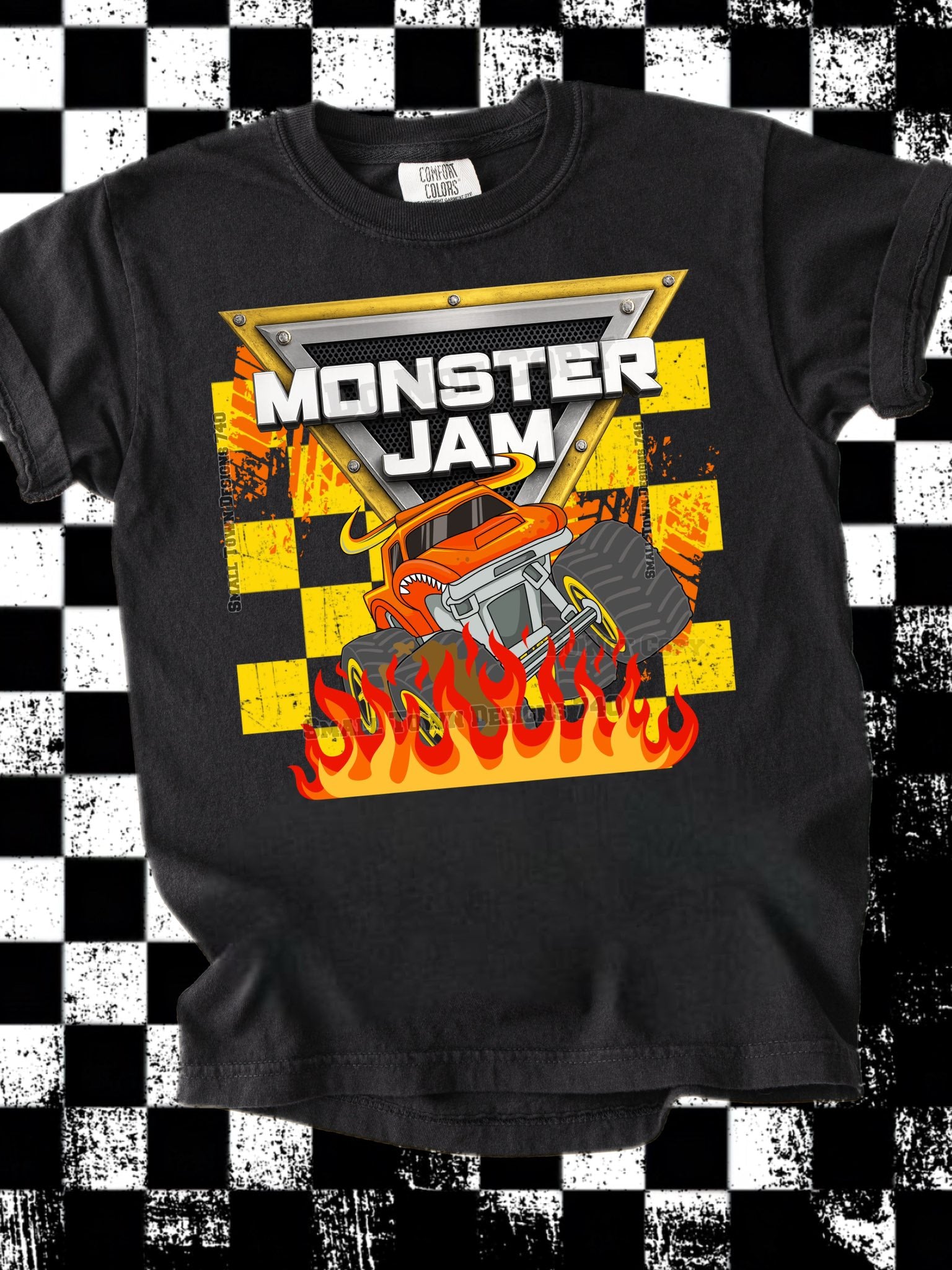 DTF Print Monster Jam Toro