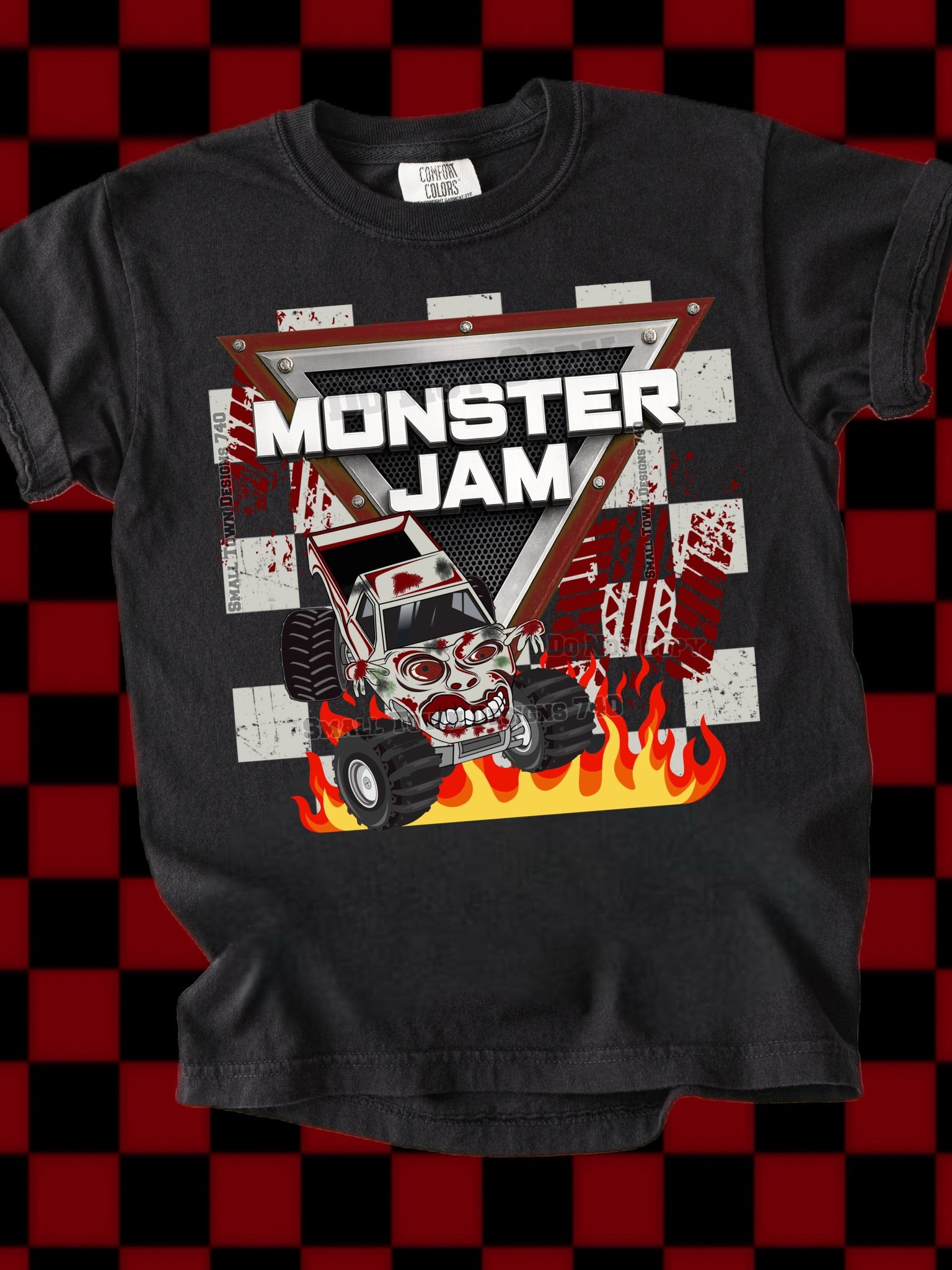 DTF Print Monster Jam Zombie Main image