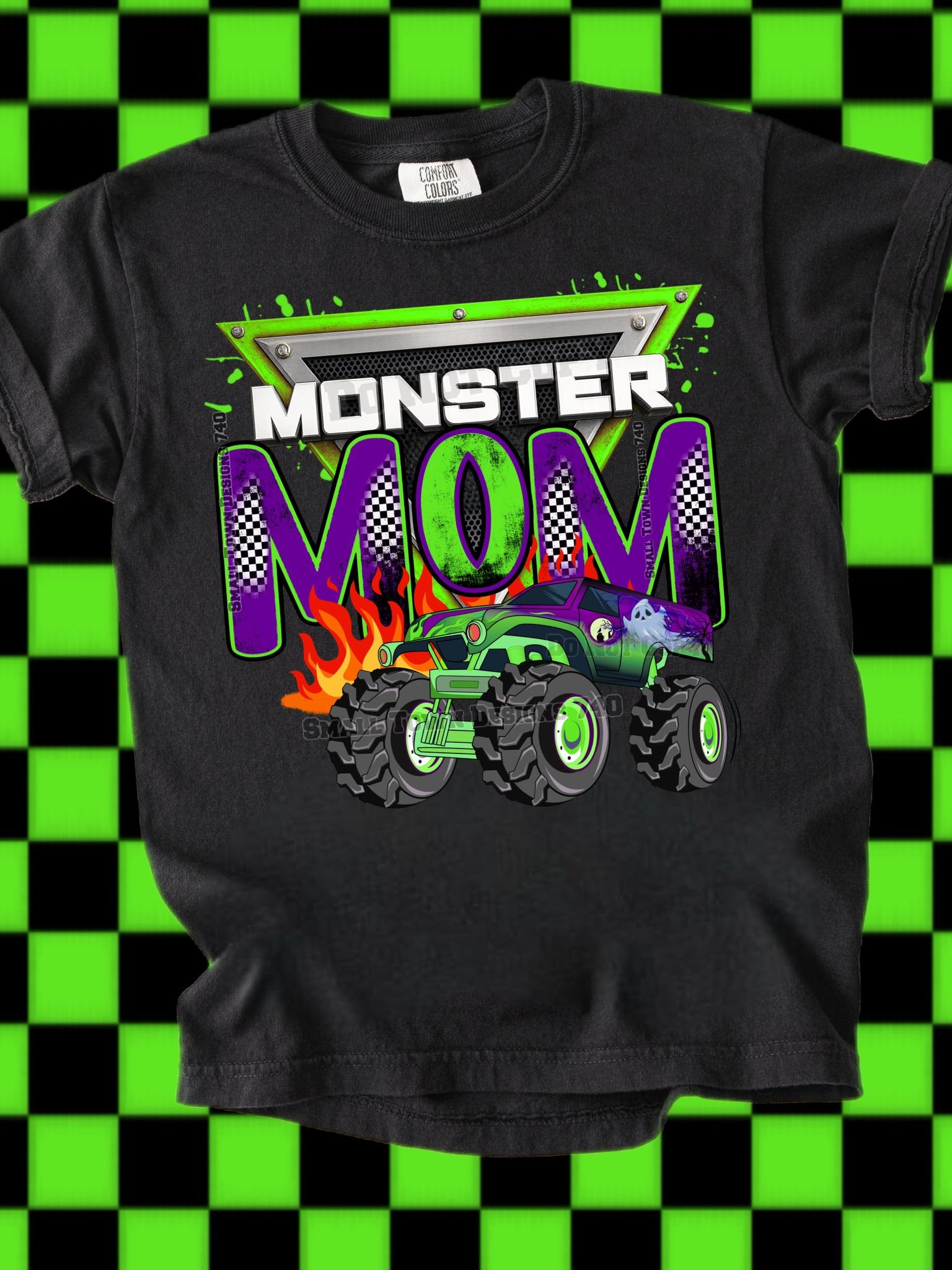 DTF Print Monster Mom Gravedigger Main image