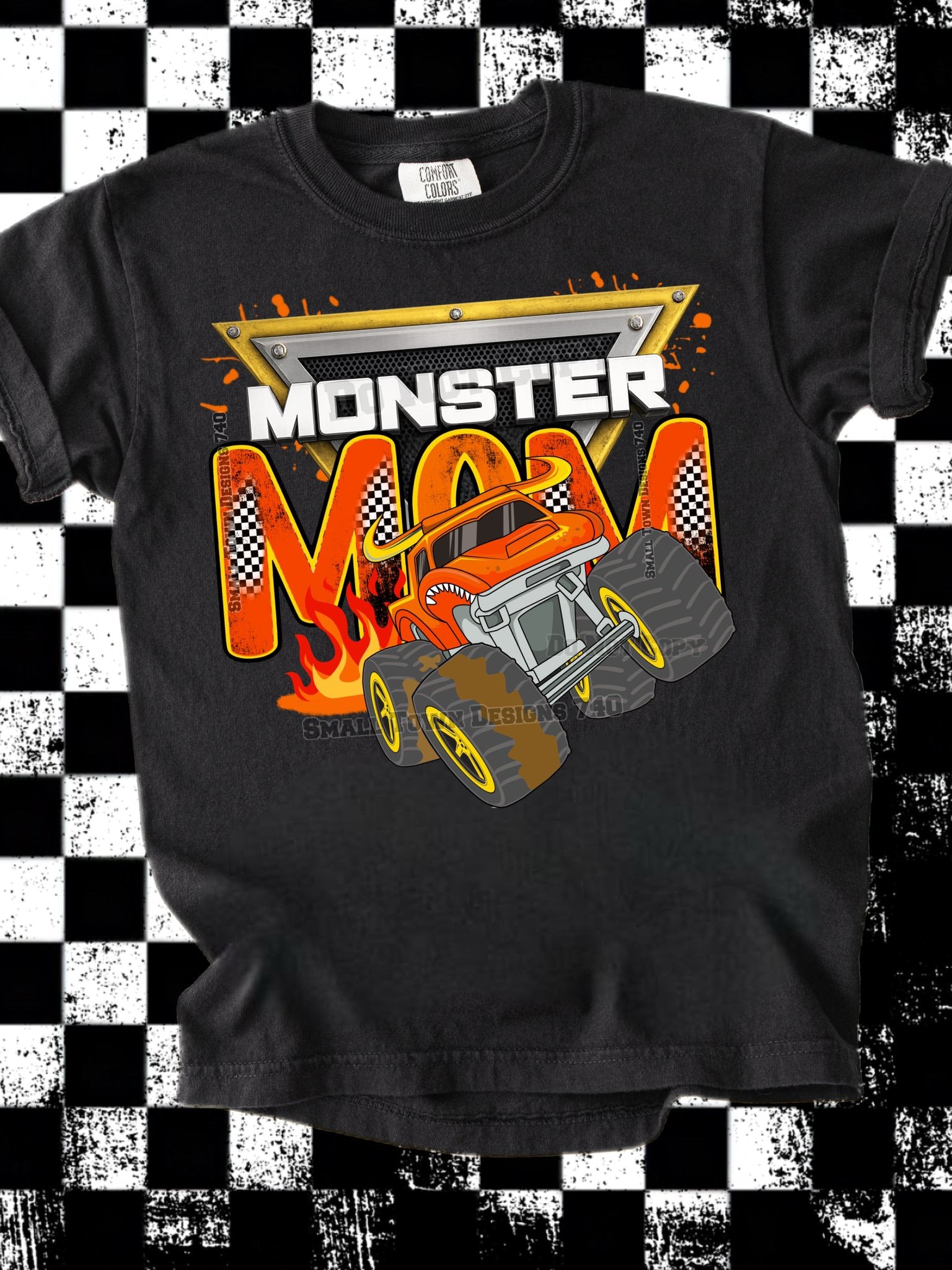 DTF Print Monster Mom Loco Main image