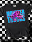 DTF Print Monster Truck Sparkle