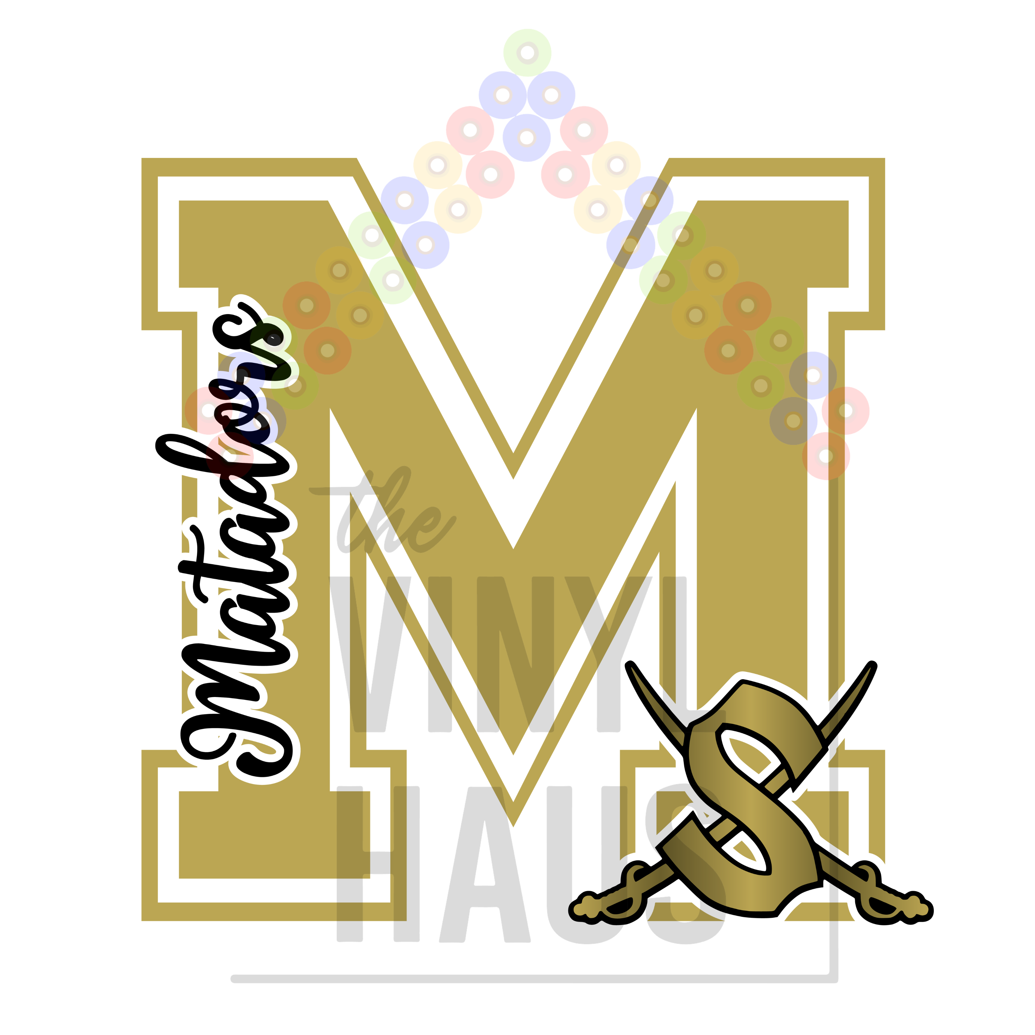 School Logos DTF- Matadors Varsity