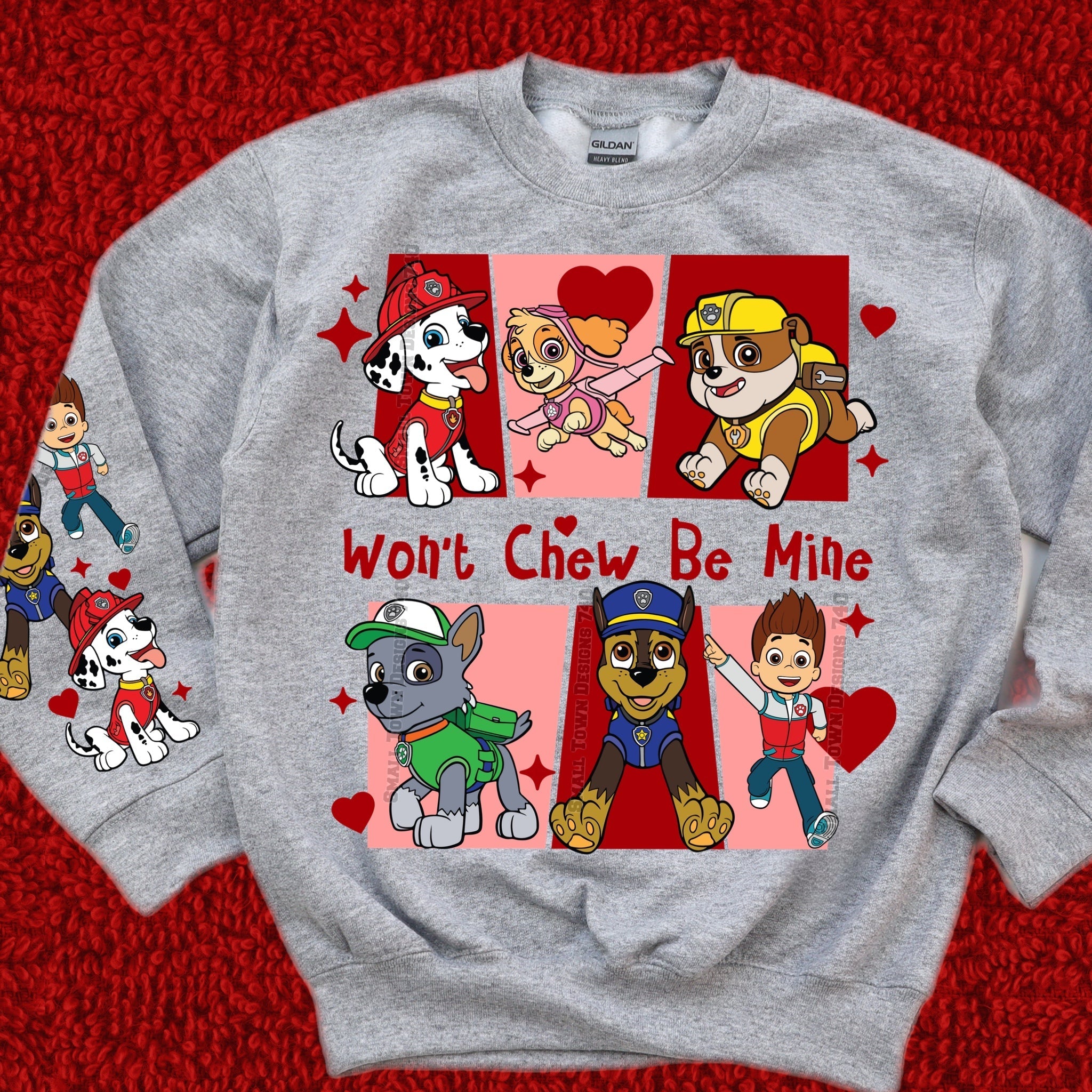 DTF Print Paw Patrol Valentine Main image