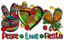 HTV Prints - Peace Love Fiesta - The Vinyl Haus