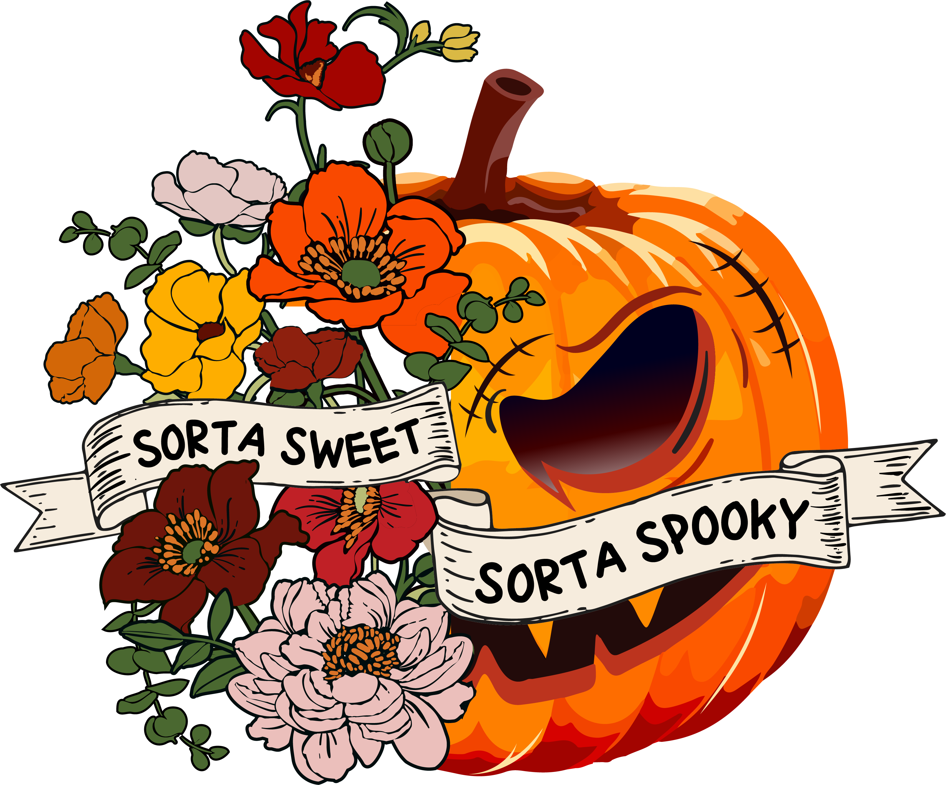 Sublimation Prints - Sorta Sweet, Spooky