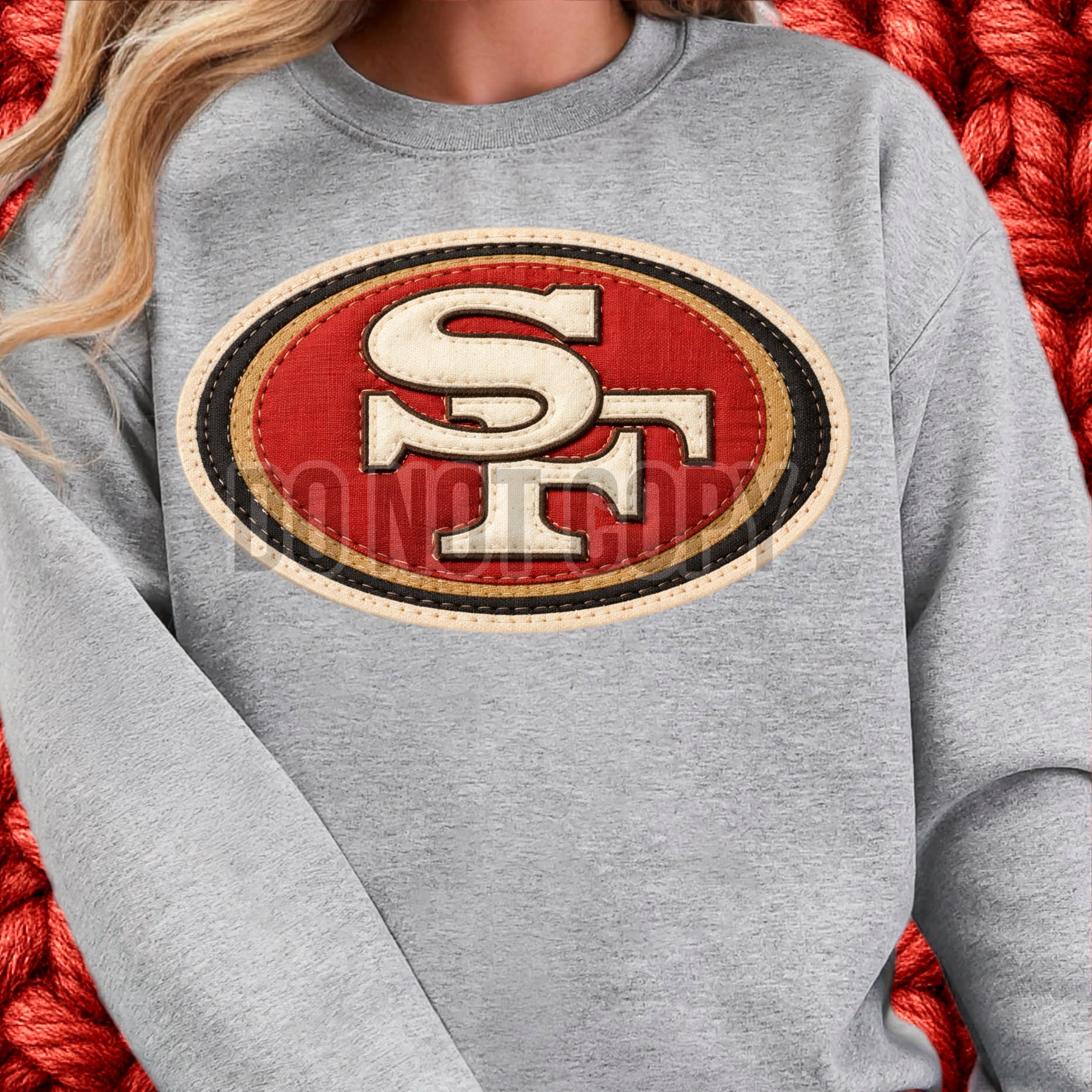 DTF Print San Francisco 49ERS Quilted Main image
