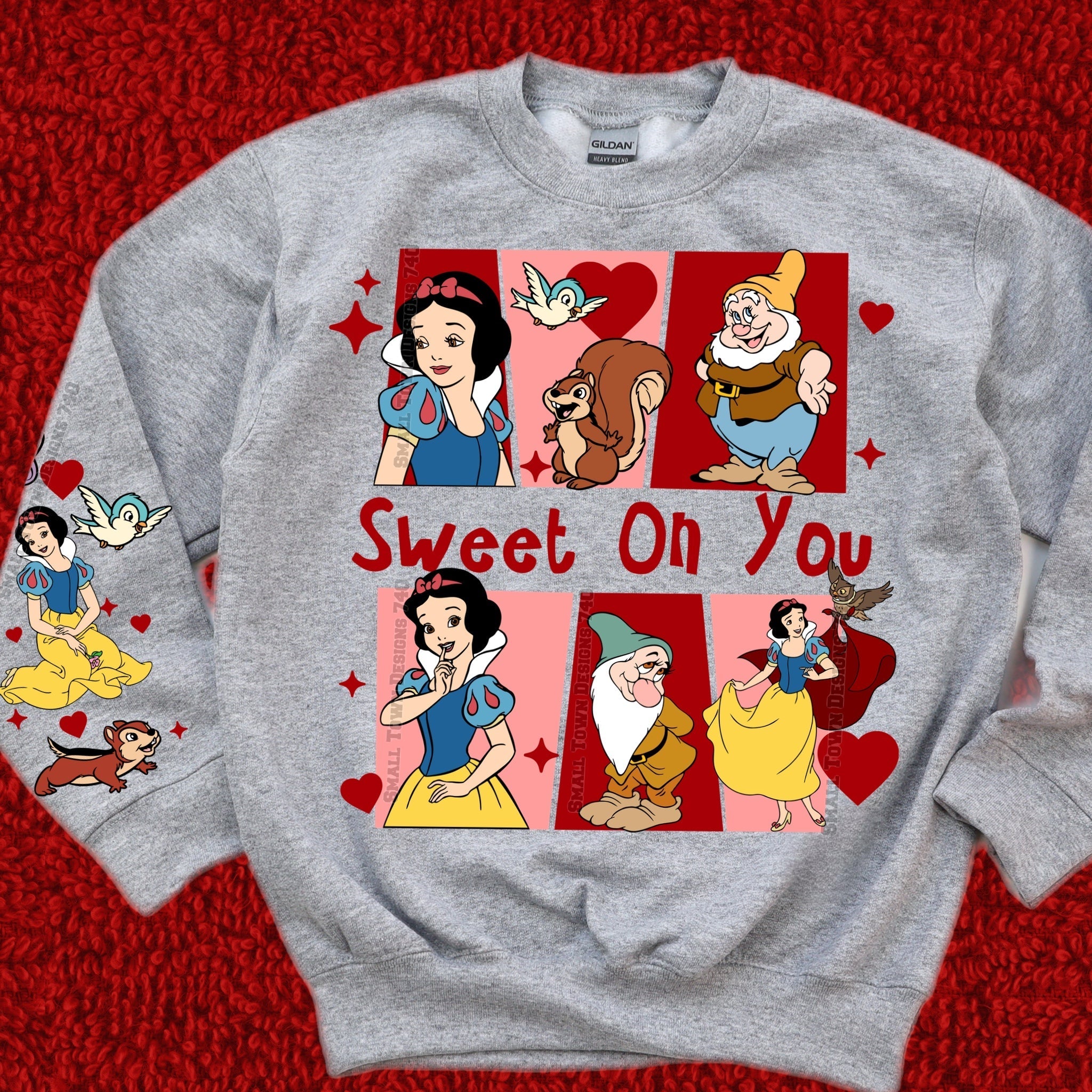 DTF Print Snow Valentine