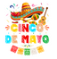 HTV Prints -Cinco De Mayo Marracas - The Vinyl Haus
