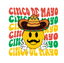 HTV Prints -Cinco Cinco Cinco De Mayo - The Vinyl Haus