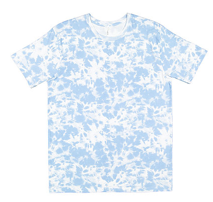 LAT Apparel T-Shirt Sky Tie Dye