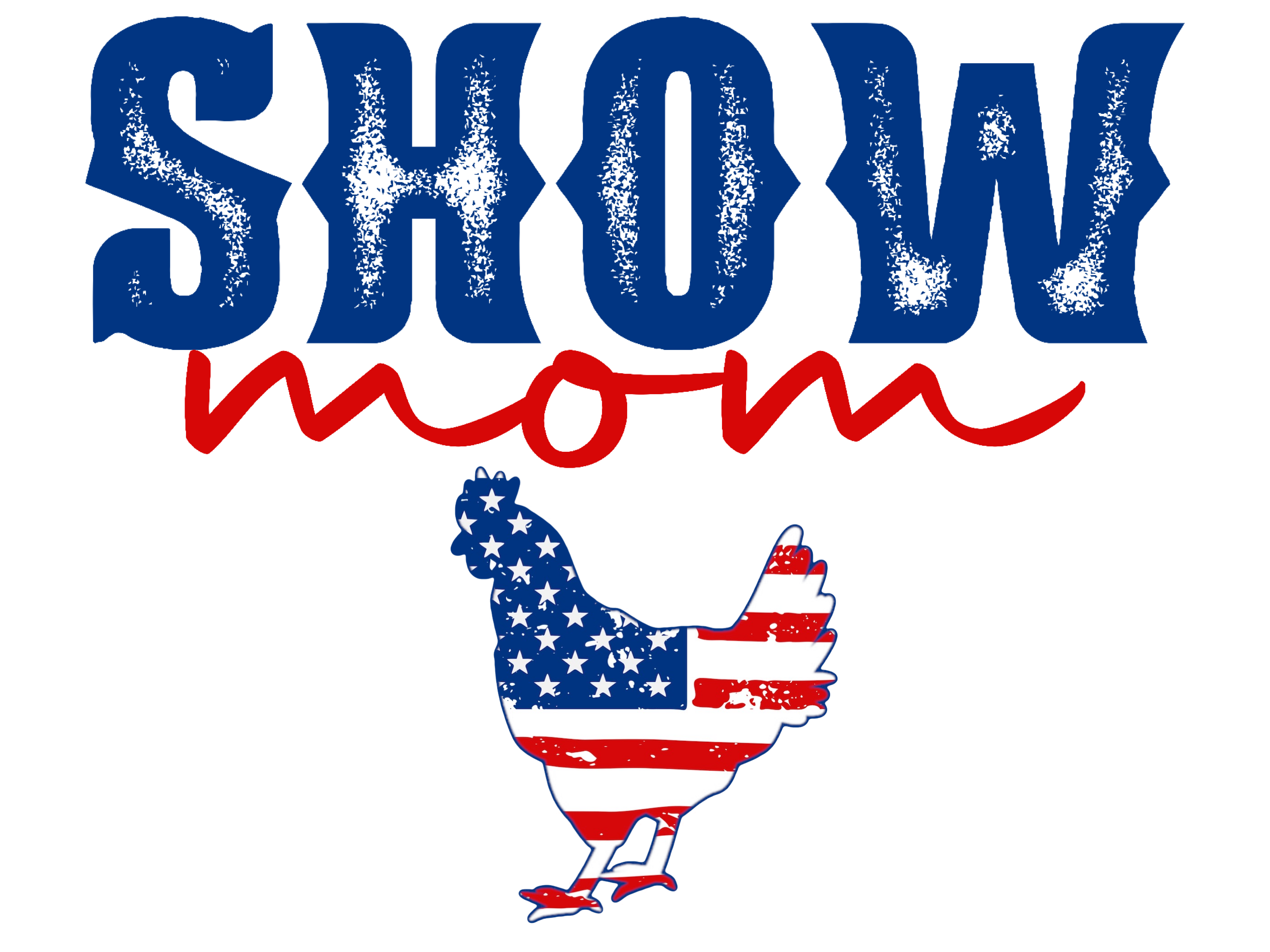 DTF Print-Show Mom USA Chicken Main image
